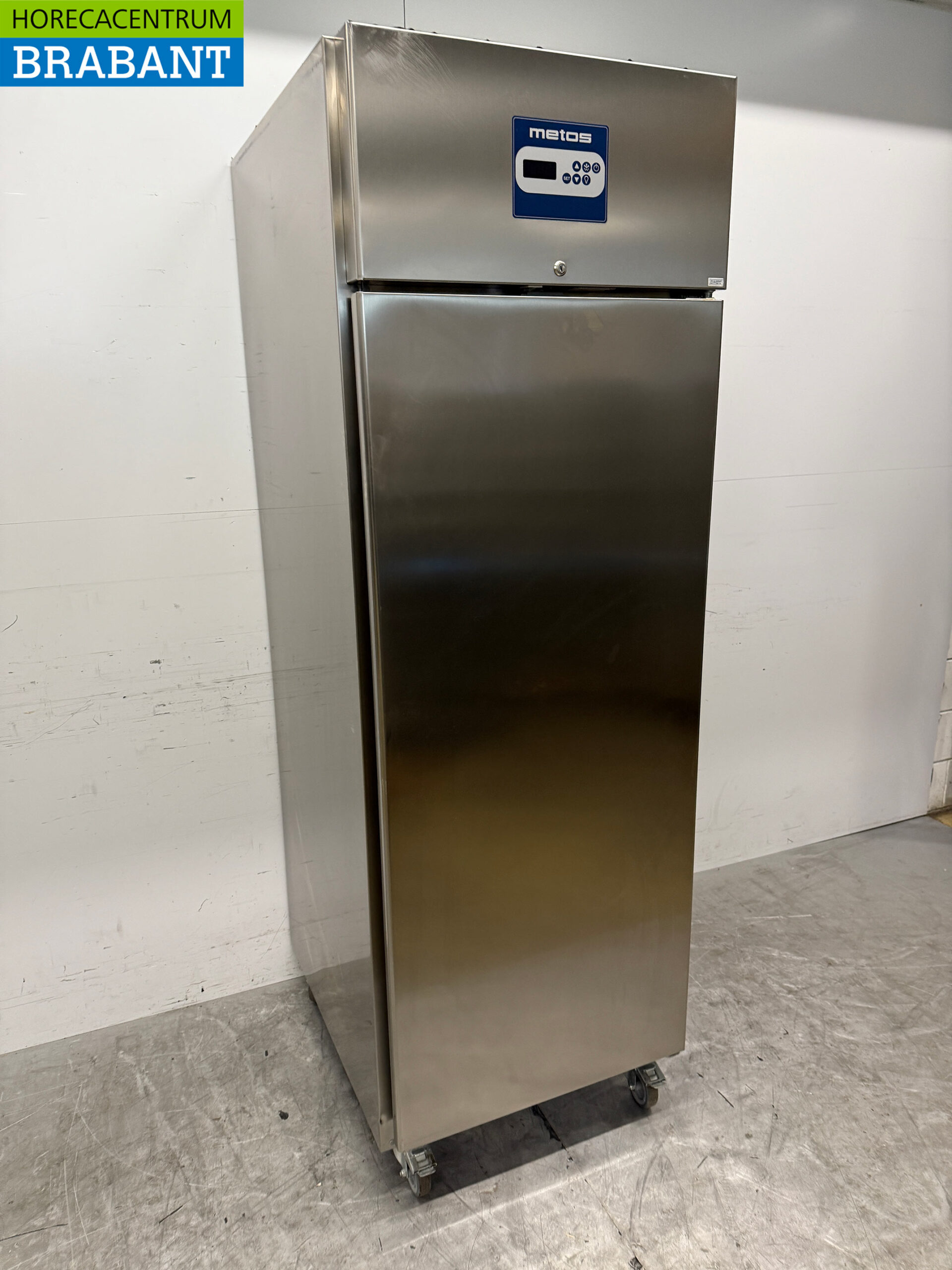 Metos Mobiler Kühlschrank aus Edelstahl 600 Liter 230V Horeca – Bild 3