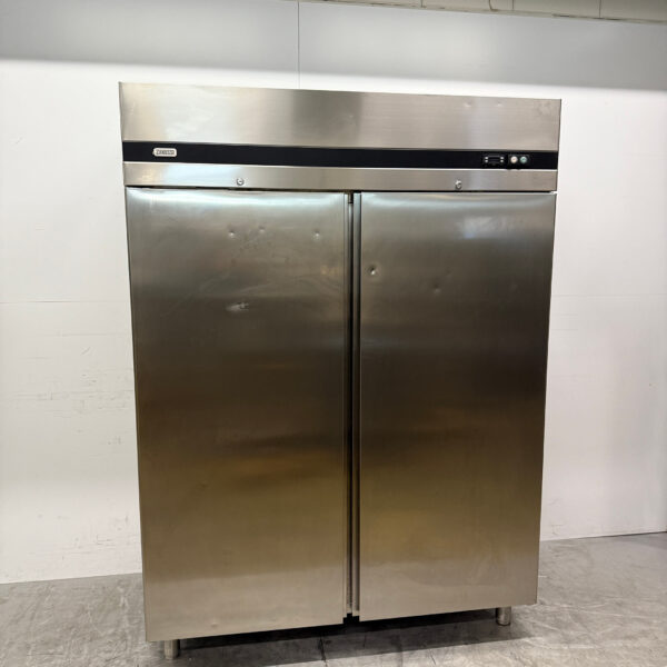 Edelstahl Zanussi Zweitüriger Kühlschrank 1400 Liter 230V Horeca