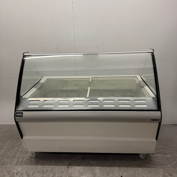 Mobile Combisteel Hawai-Eiskremvitrine mit 16 Behältern 230V Horeca