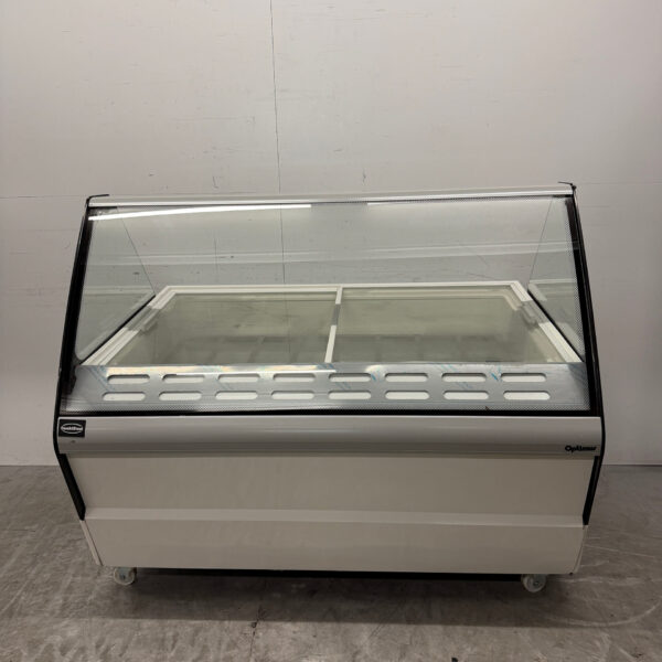 Mobile Combisteel Hawai-Eiskremvitrine mit 16 Behältern 230V Horeca