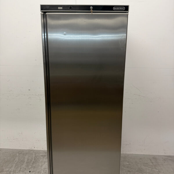 Edelstahl Maxxfrost Kühlschrank 476 Liter 230V Horeca