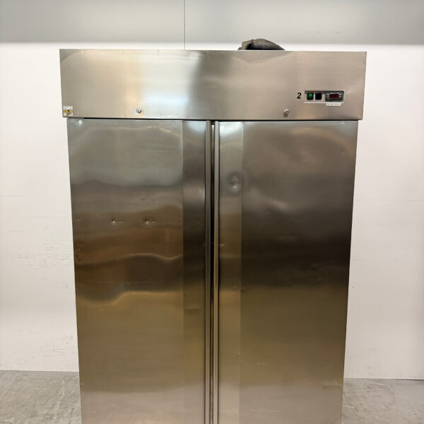 Olis Doppeltür-Gefrierschrank aus Edelstahl 1200 Liter 230V Horeca