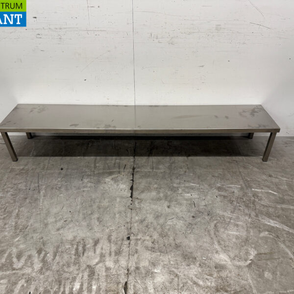 Etagère Brücke aus Edelstahl 200 x 40 x 31 cm Catering