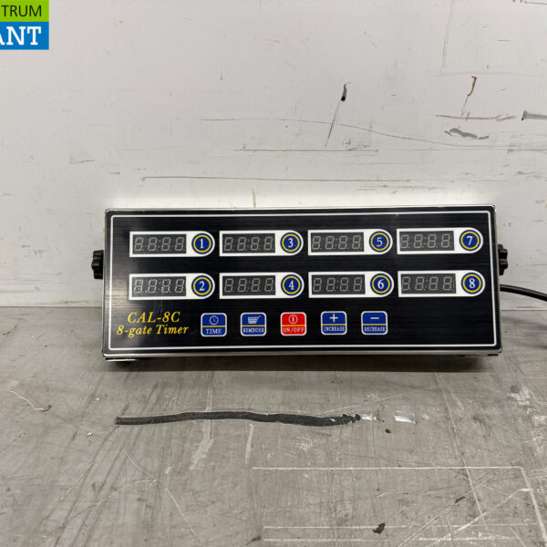 Digitaler Kochtimer aus Edelstahl 8 Kanäle 230V Catering