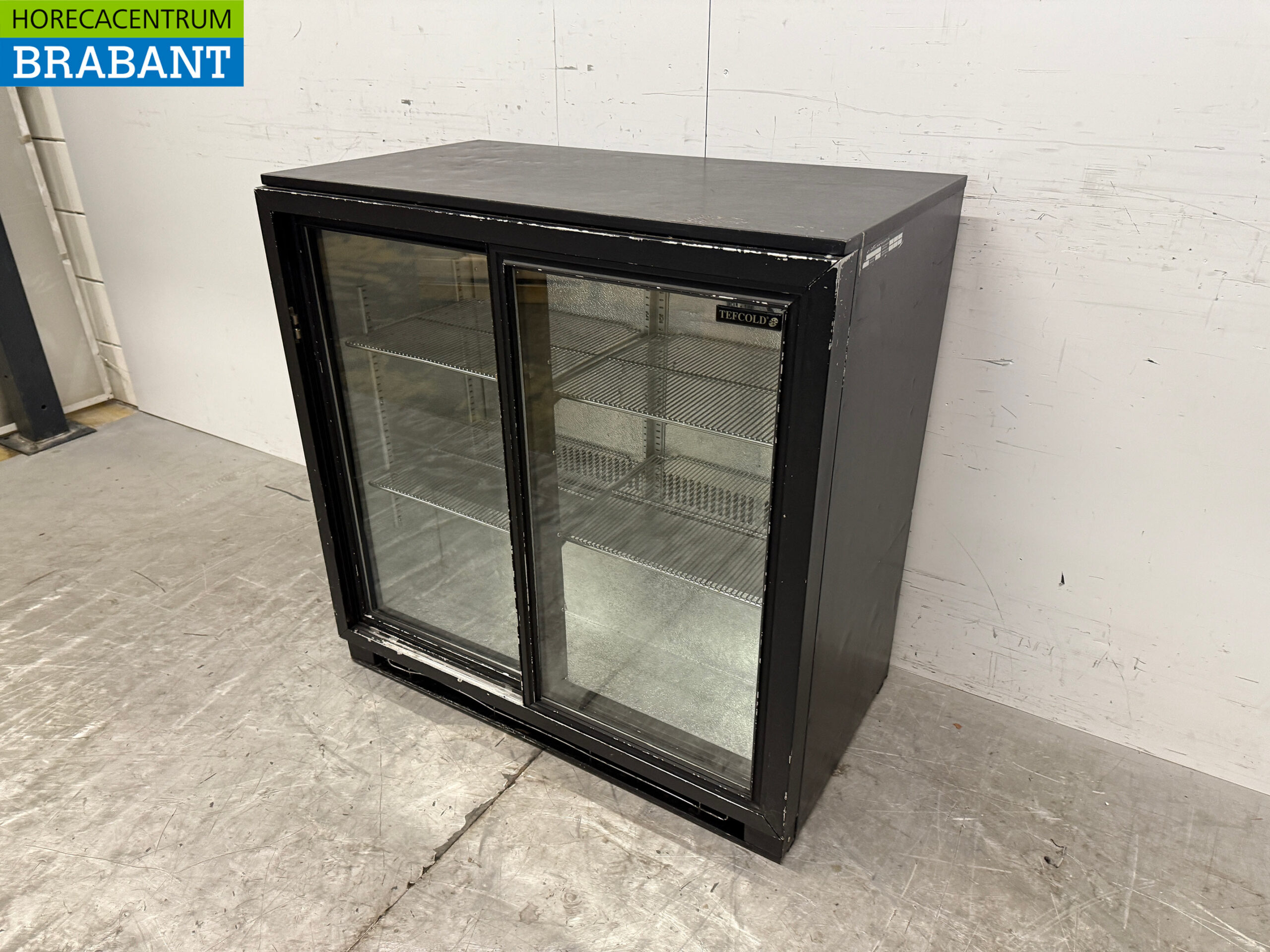 Tefcold Bar Cooler 2 Glas-Schiebetüren 90 cm 230V Horeca – Bild 2