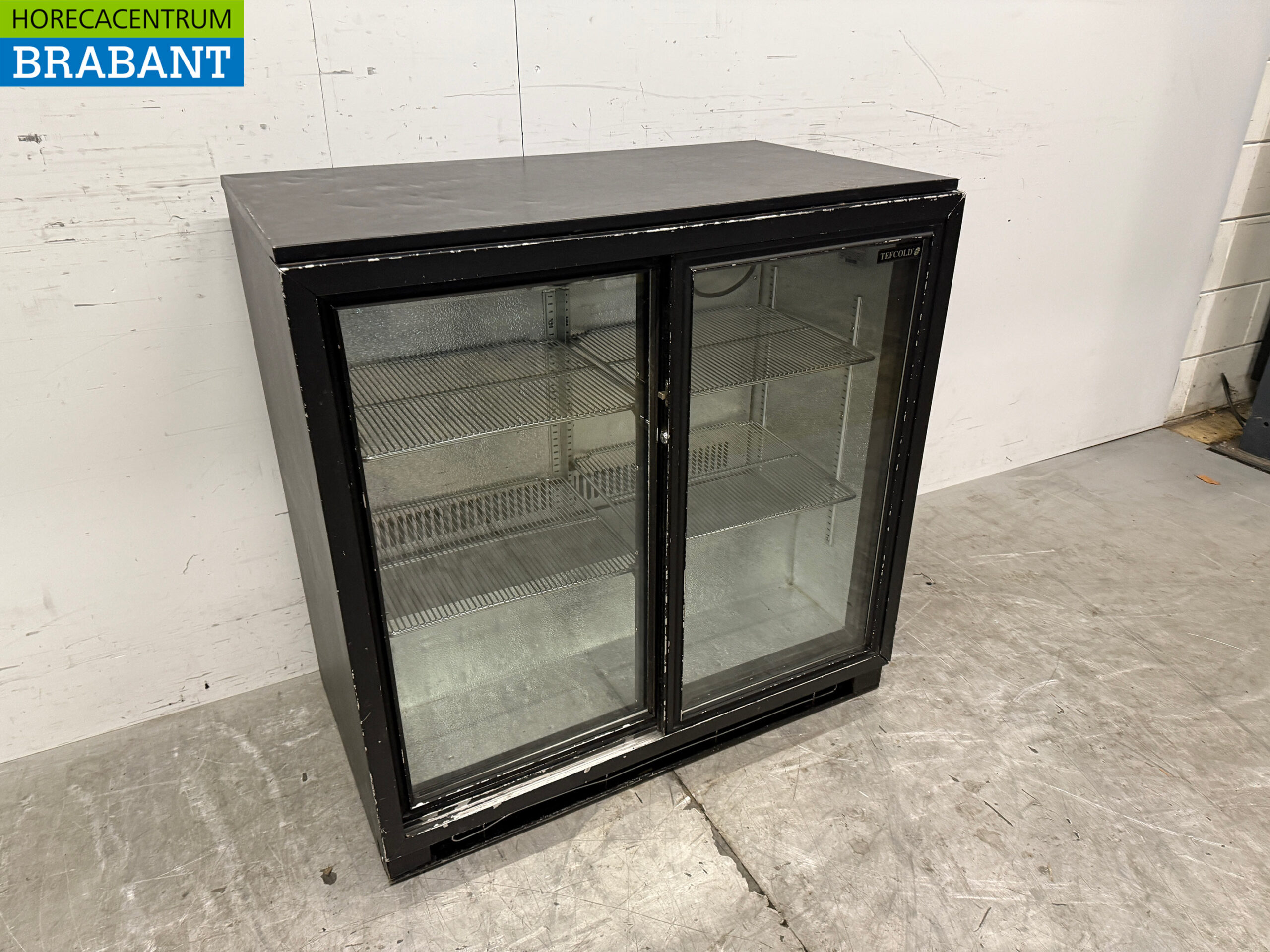 Tefcold Bar Cooler 2 Glas-Schiebetüren 90 cm 230V Horeca – Bild 3