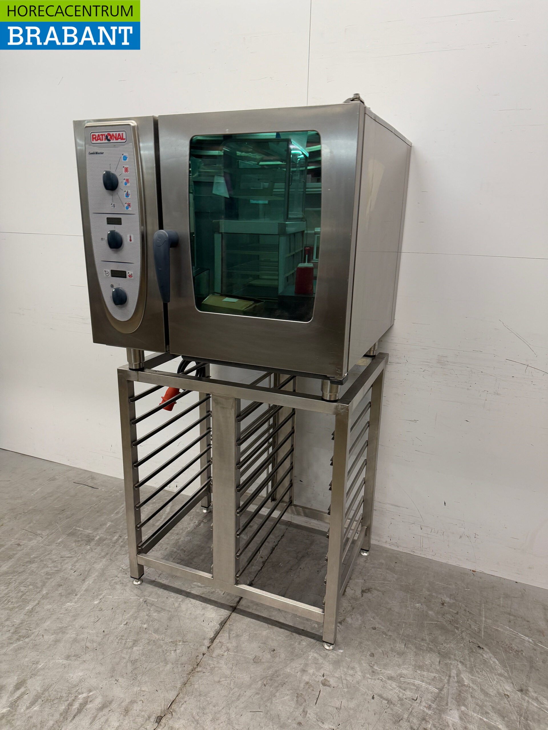 Edelstahl Rational Combimaster Combisteamer Dampfgarer CM 61 6 x 1/1 GN 400V Horeca – Bild 2