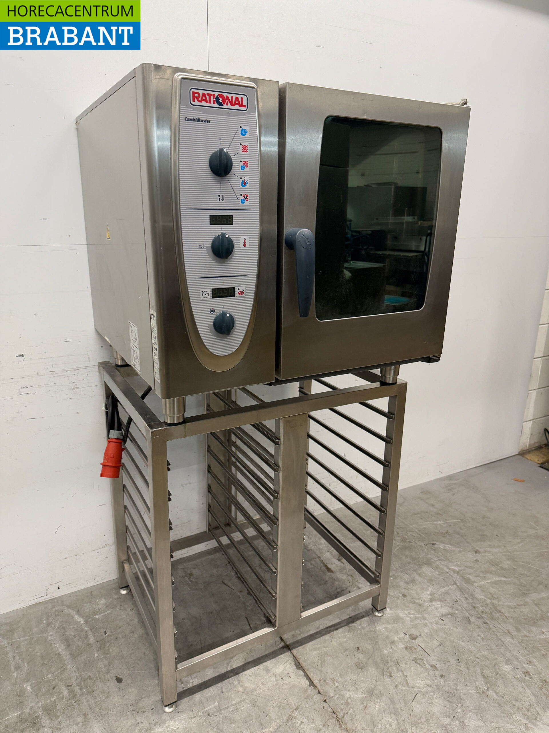 Edelstahl Rational Combimaster Combisteamer Dampfgarer CM 61 6 x 1/1 GN 400V Horeca – Bild 3