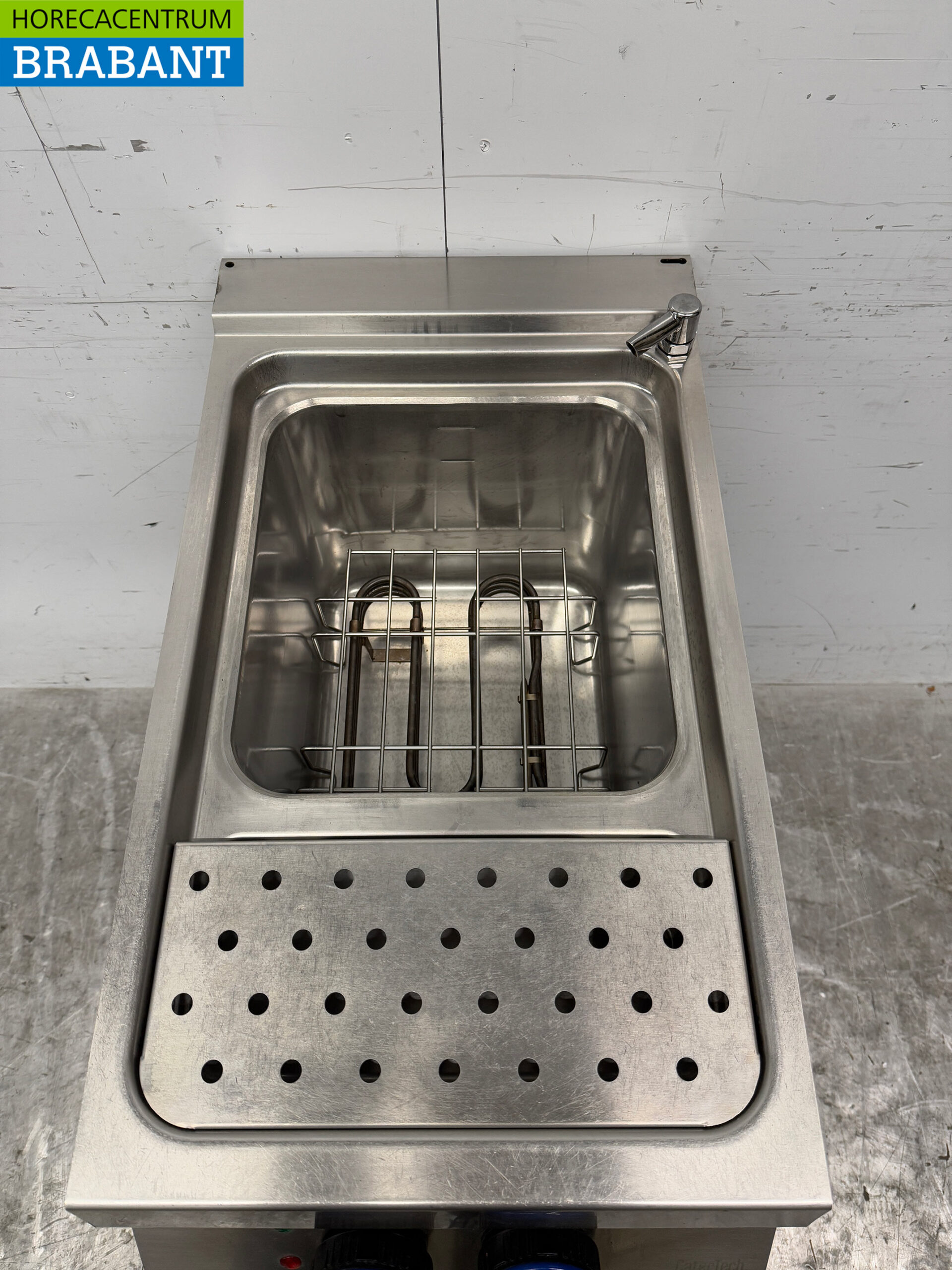 Edelstahl Catertech Nudelkocher 26 Liter 40 cm 400V Horeca – Bild 4