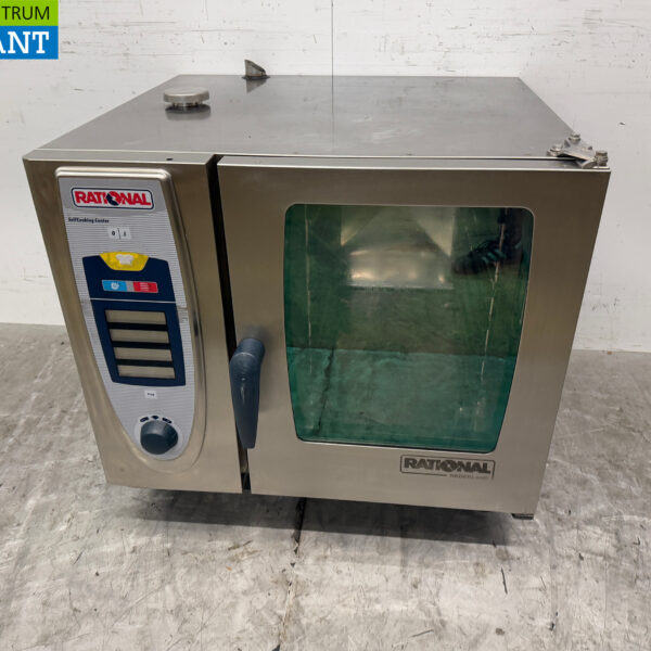Rational SCC 61 SelfCookingCenter aus Edelstahl 6 x 1/1 GN Combisteamer 400V Horeca
