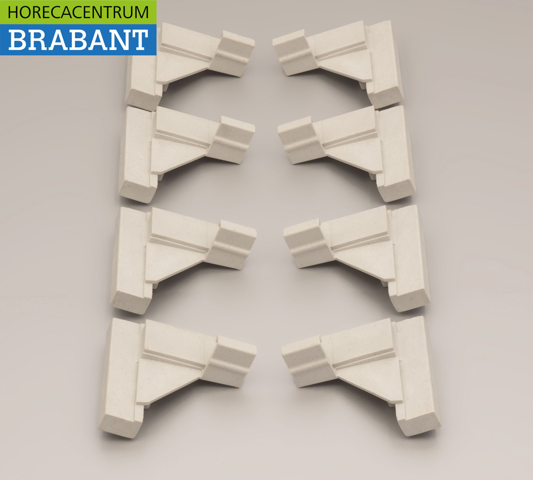 HCB Eckelement für Lagerregal Regalregal Kühlregal Horeca