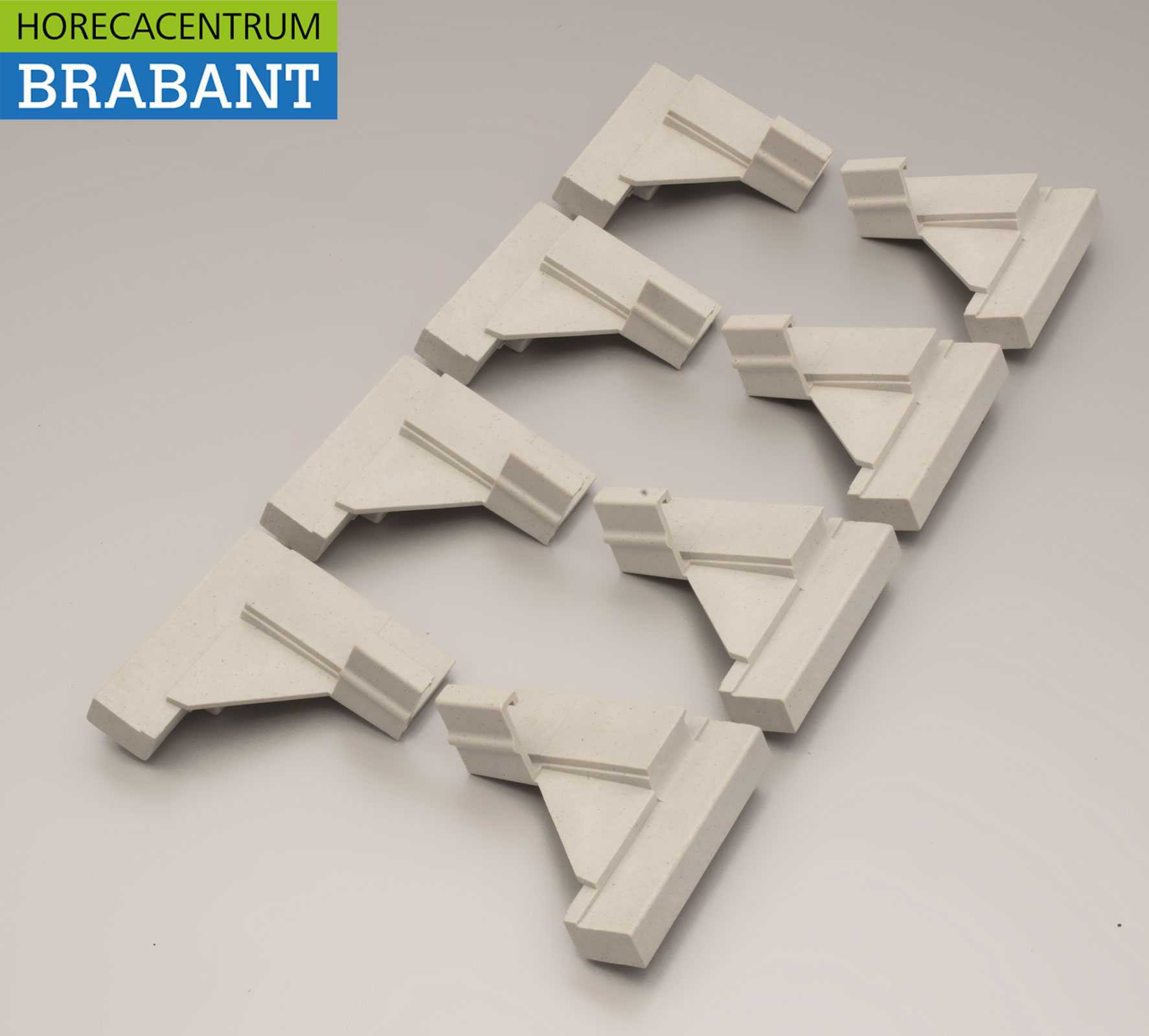 HCB Eckelement für Lagerregal Regalregal Kühlregal Horeca – Bild 2