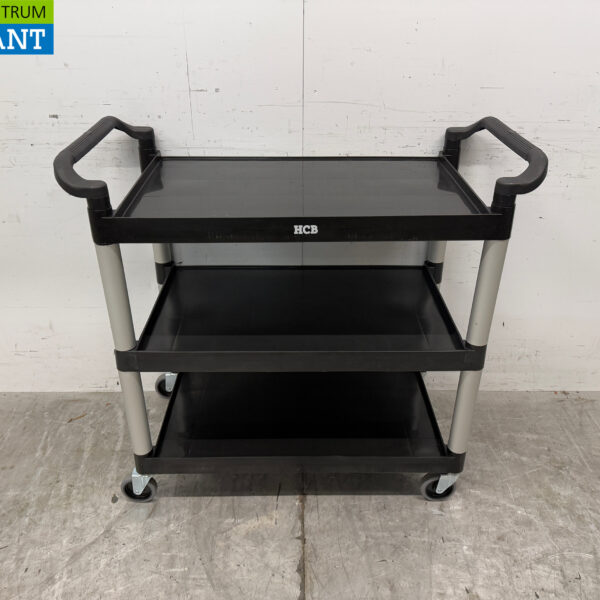 HCB Kunststoff Servierwagen 3 Etagen 102 cm Catering