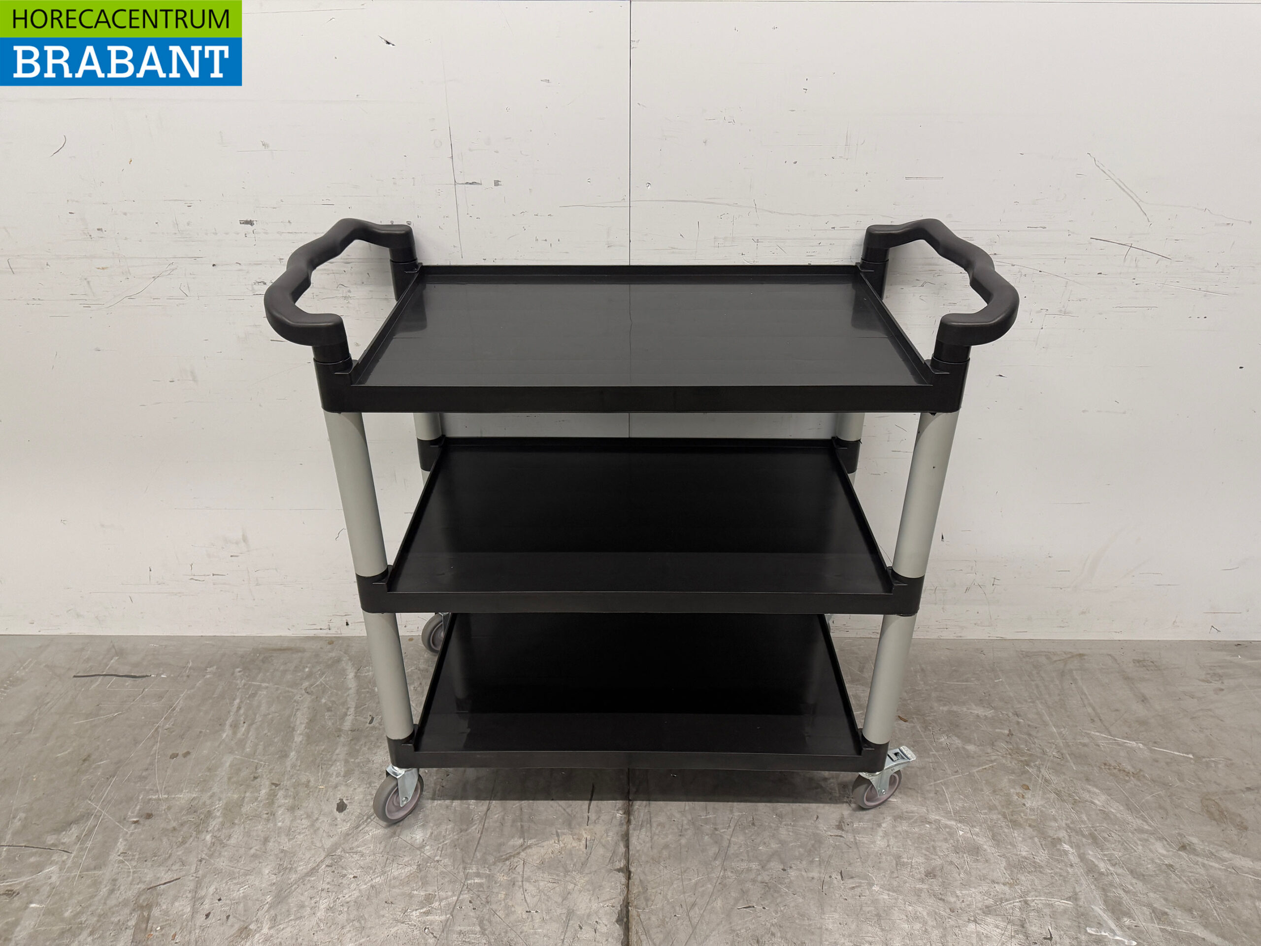 Vogue Kunststoff Servierwagen 3 Etagen 96 cm Horeca