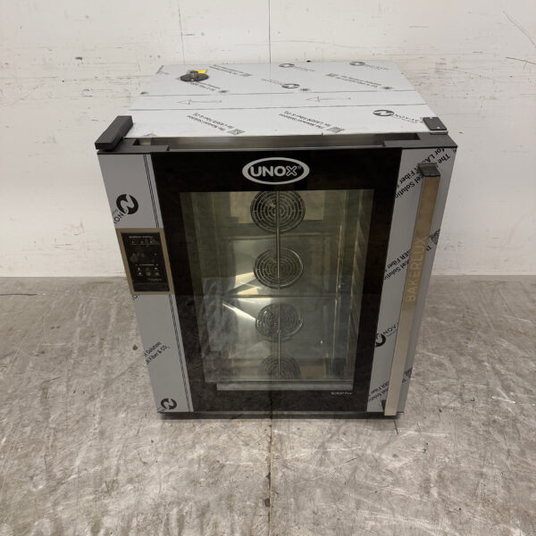 Edelstahl Unox Bakerlux Heißluftofen mit Feuchtigkeitszufuhr 10 x 60/40 cm 400V Horeca