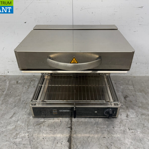 Tecnoinox Keramik-Salamander aus Edelstahl 60 cm 400V Horecca