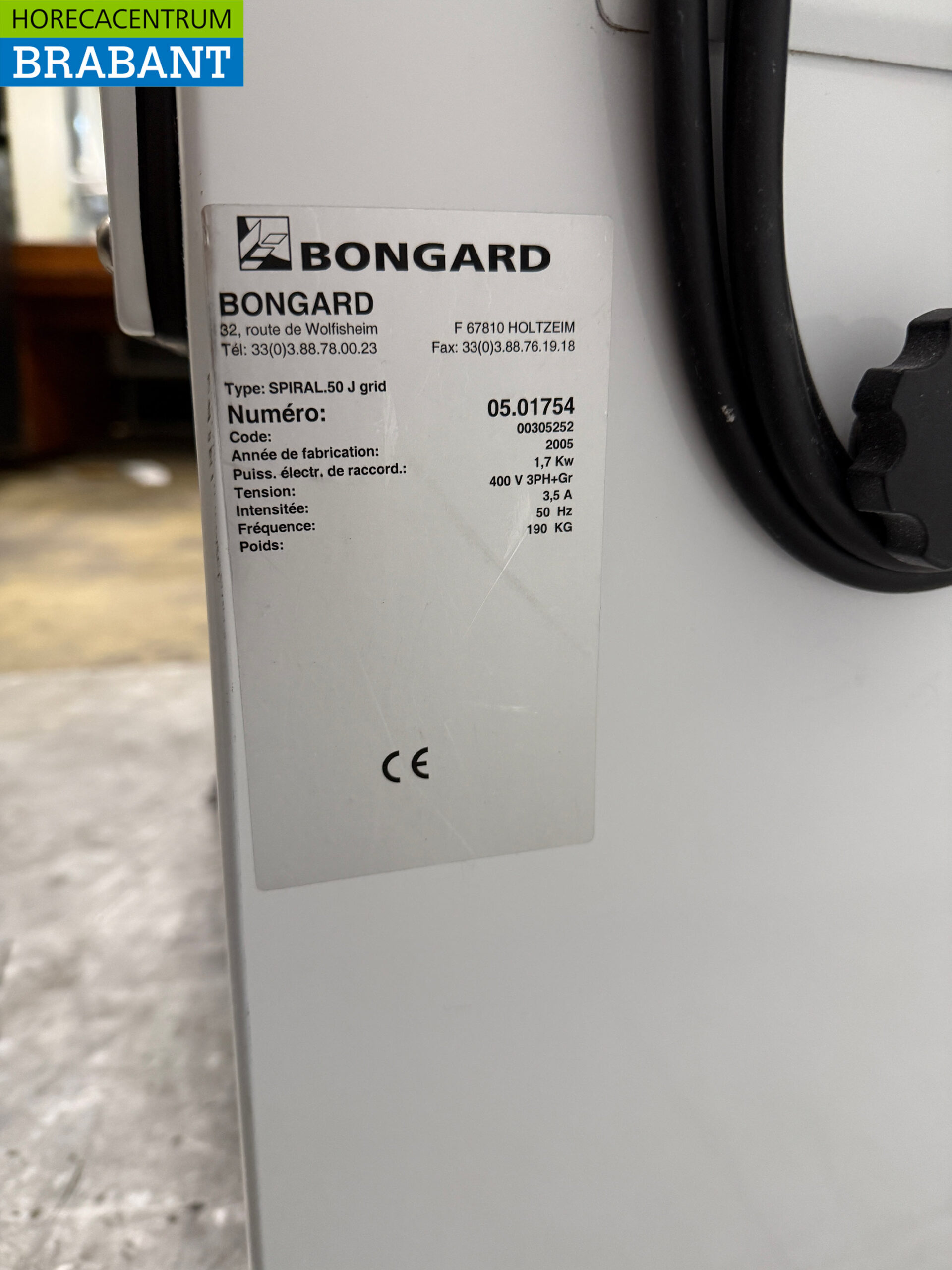 Bongard Spiralschneider 50 Liter 400V Catering Bäckerei – Bild 6