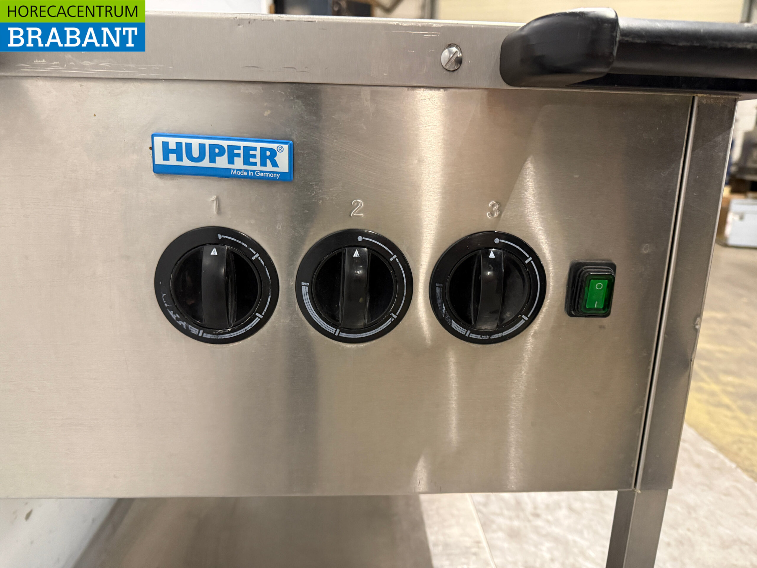 Hupfer Bain Marie Wagen aus Edelstahl 3 x 1/1 GN 230V Horeca – Bild 5