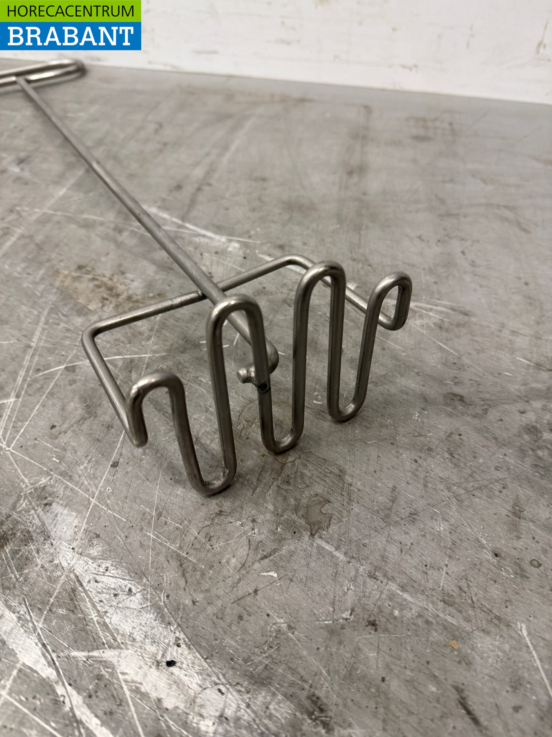 Edelstahl Kartoffelstampfer 61 cm Catering – Bild 4