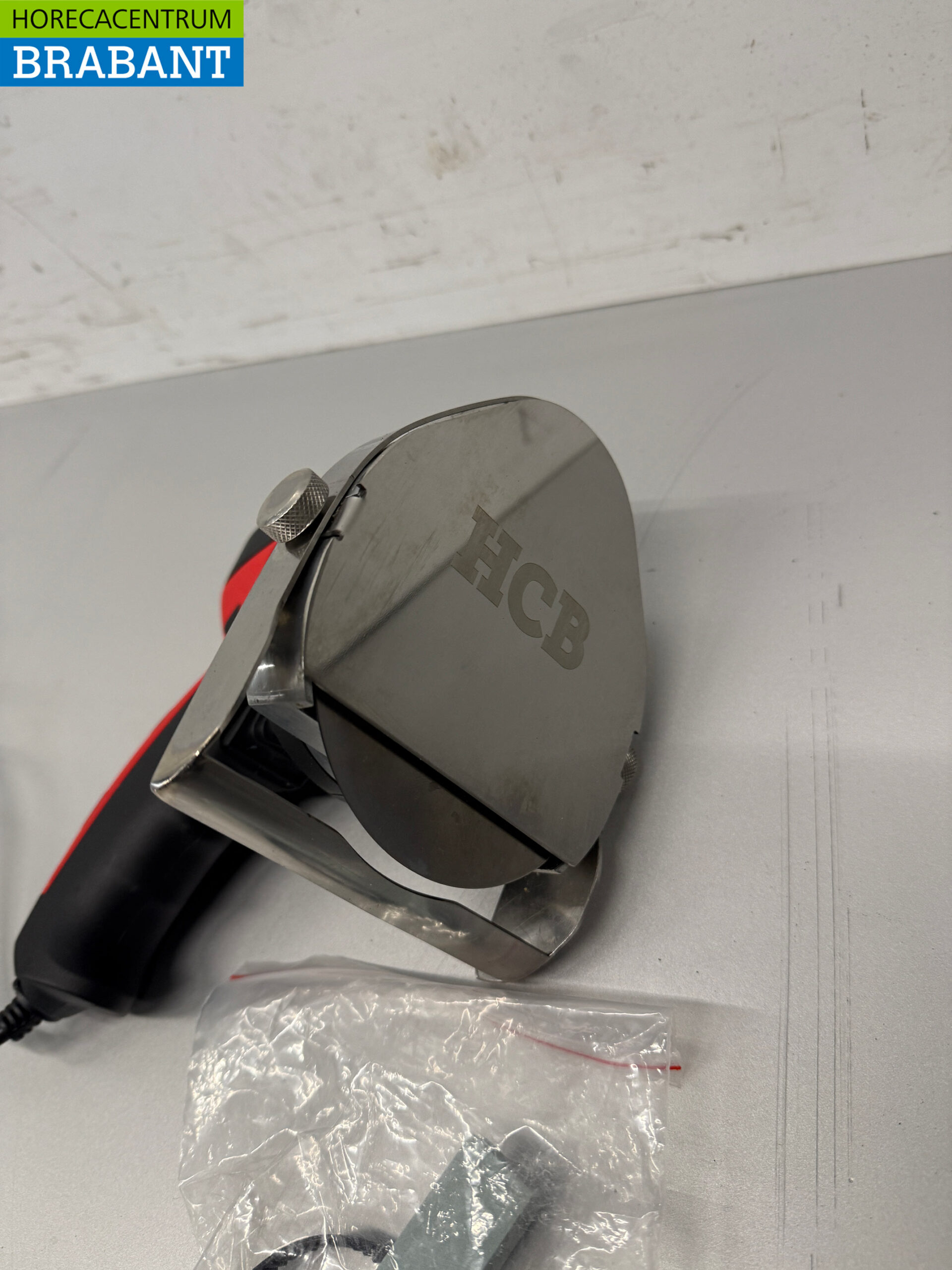 Edelstahl Dönermesser Kebabschneider Cap. 60 kg/Tag 230V Horeca – Bild 2