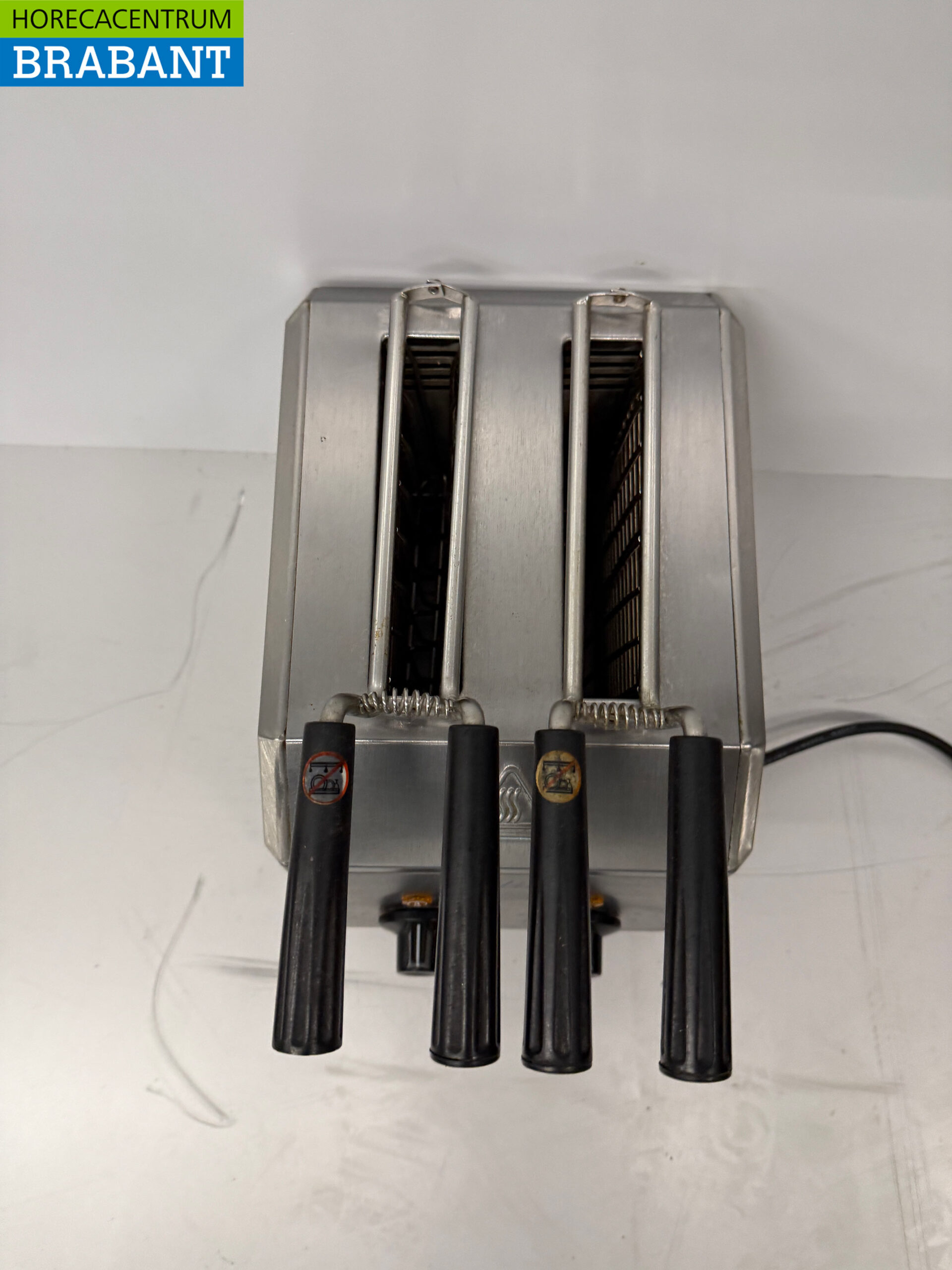 Edelstahl Elite Toaster 2 Scheiben 230V Catering – Bild 4