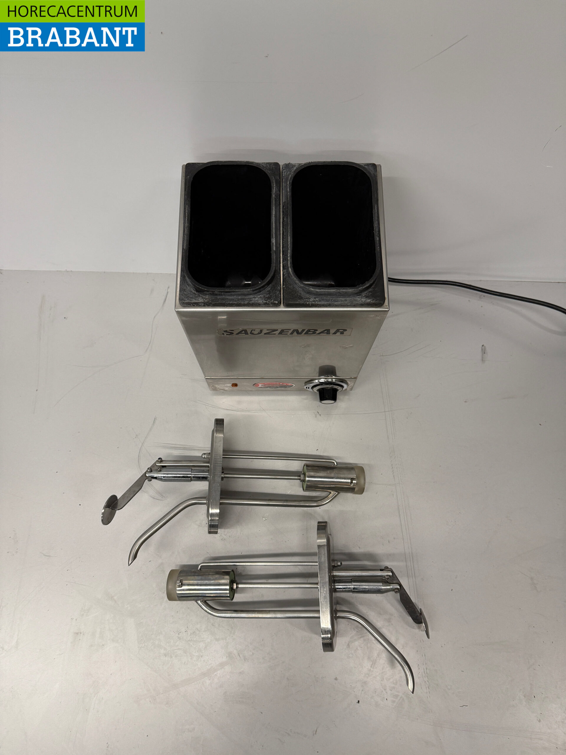 Edelstahl Bereila Doppel-Saucenbar Beheizt 230V Catering – Bild 4