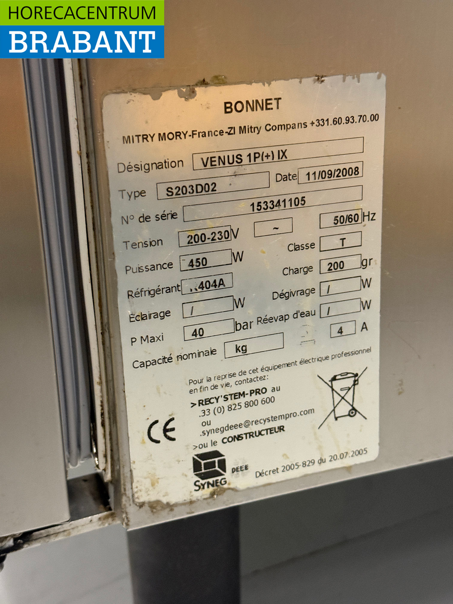 Edelstahl Motorhaube Kühlung 600 Liter 230V Horeca – Bild 5