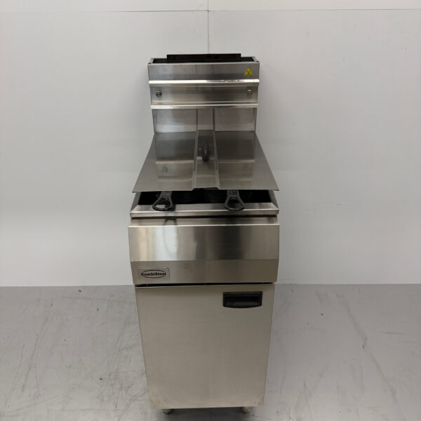 Edelstahl Combisteel Friteuse 21 Liter Propan Catering