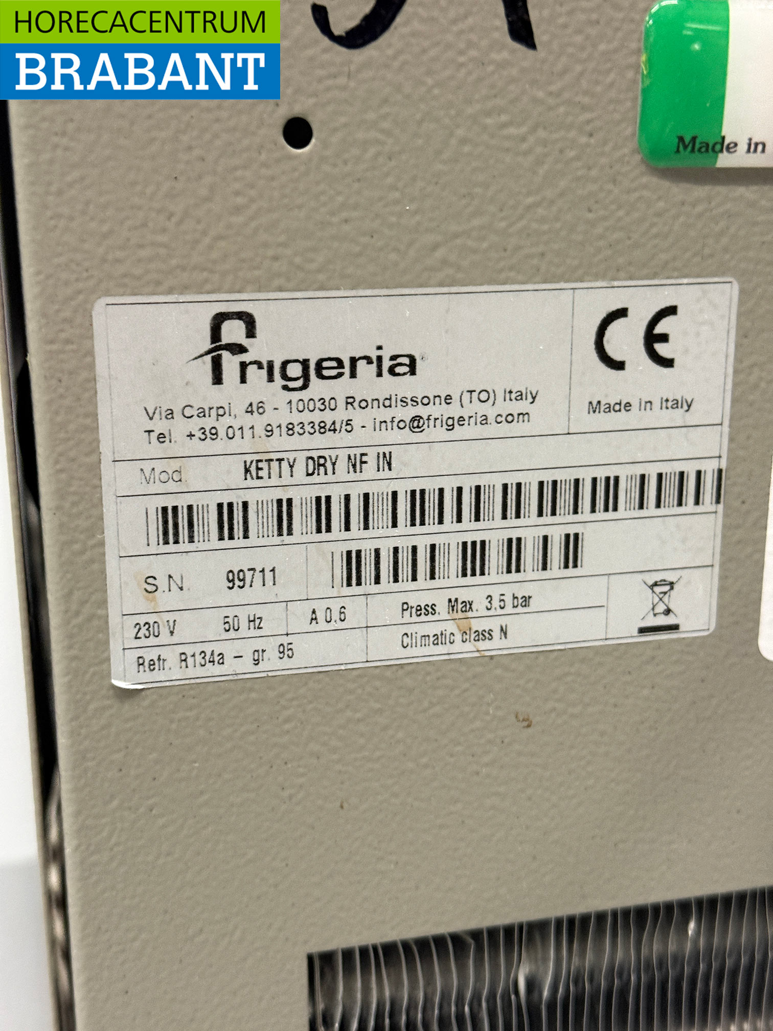 Frigeria Wasserspender 25 Liter pro Stunde 230V Horeca – Bild 4