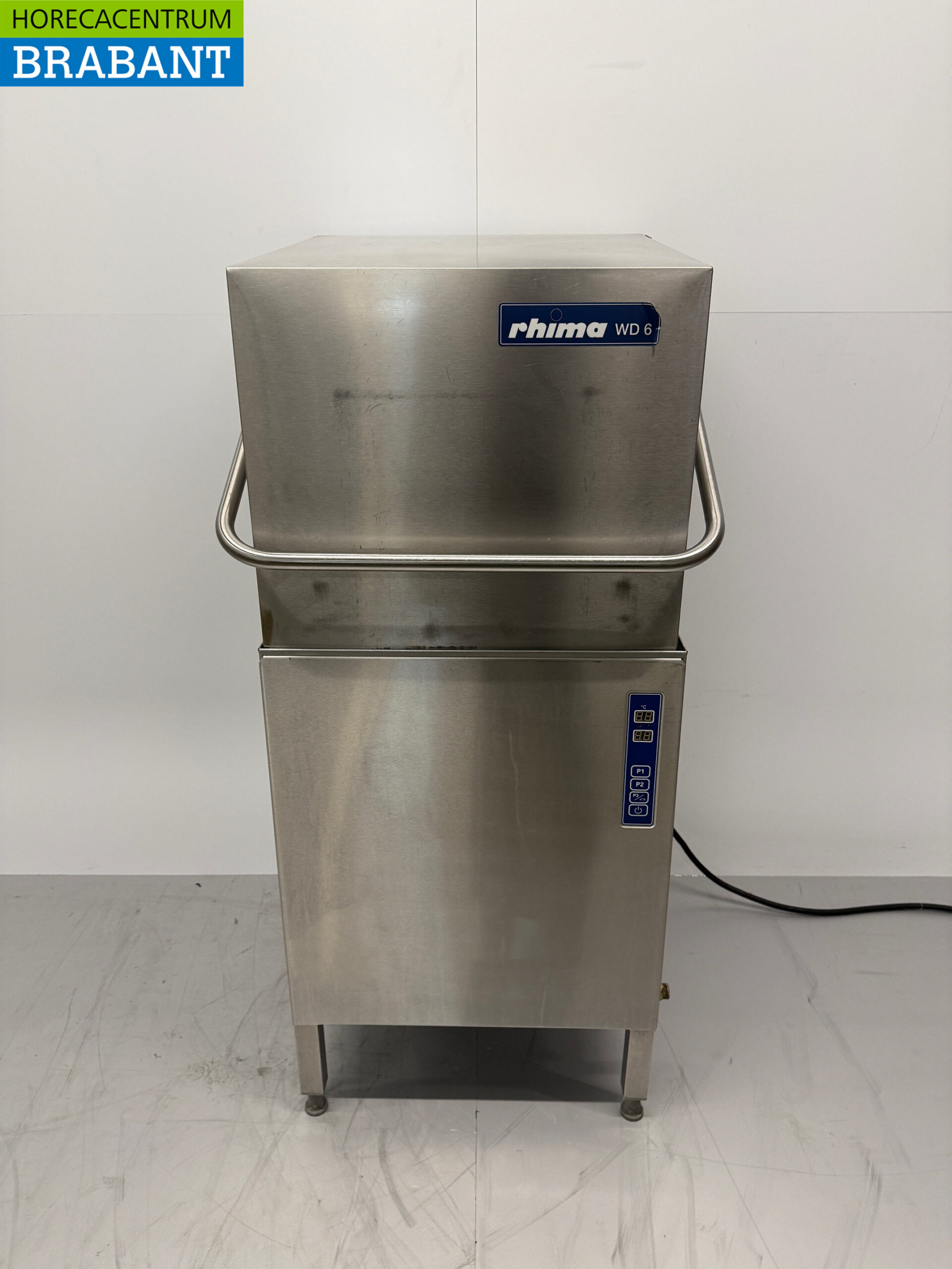 Edelstahl Rhima Durchschubspülmaschine 400V Horeca