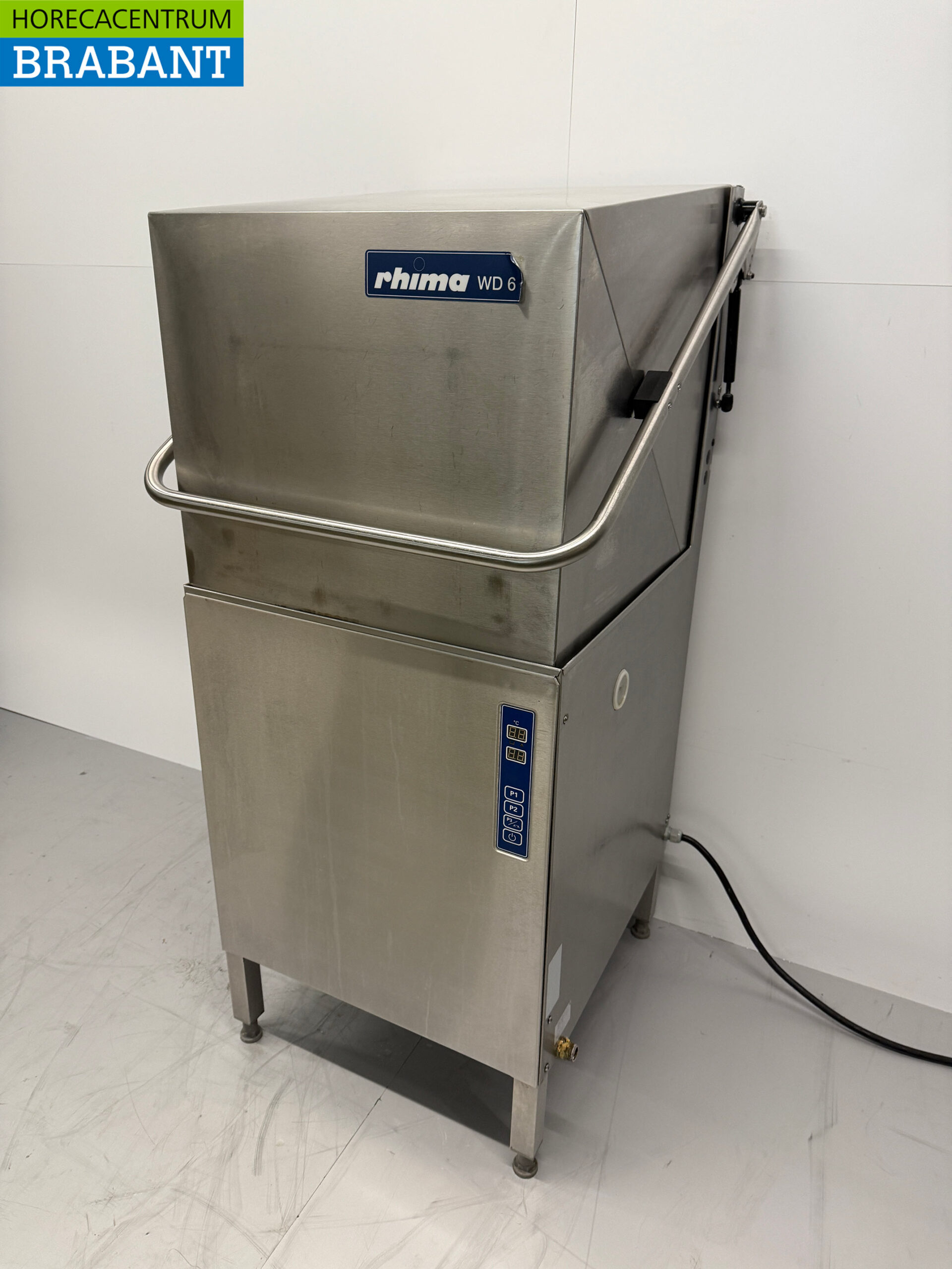 Edelstahl Rhima Durchschubspülmaschine 400V Horeca – Bild 2