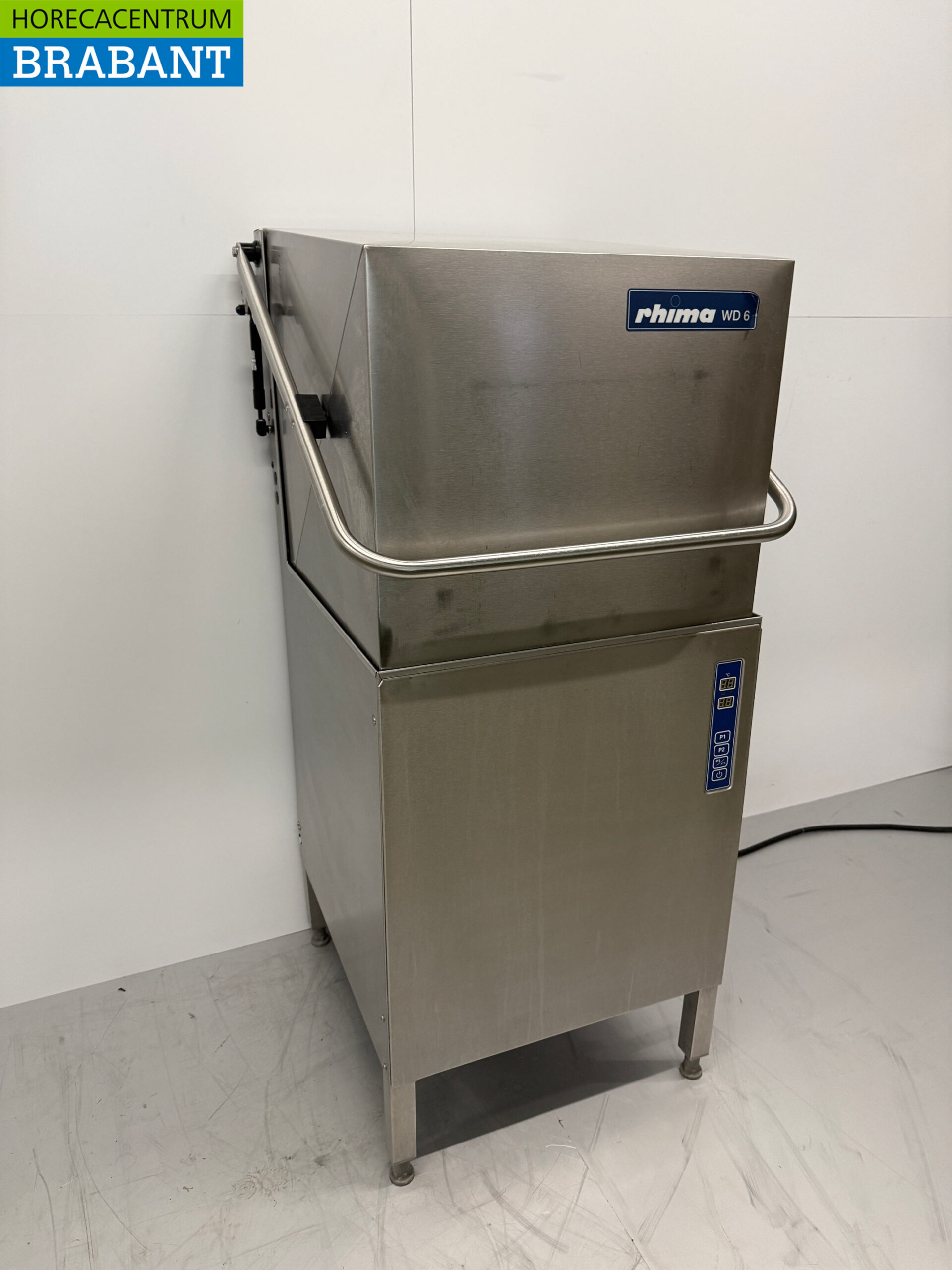Edelstahl Rhima Durchschubspülmaschine 400V Horeca – Bild 3