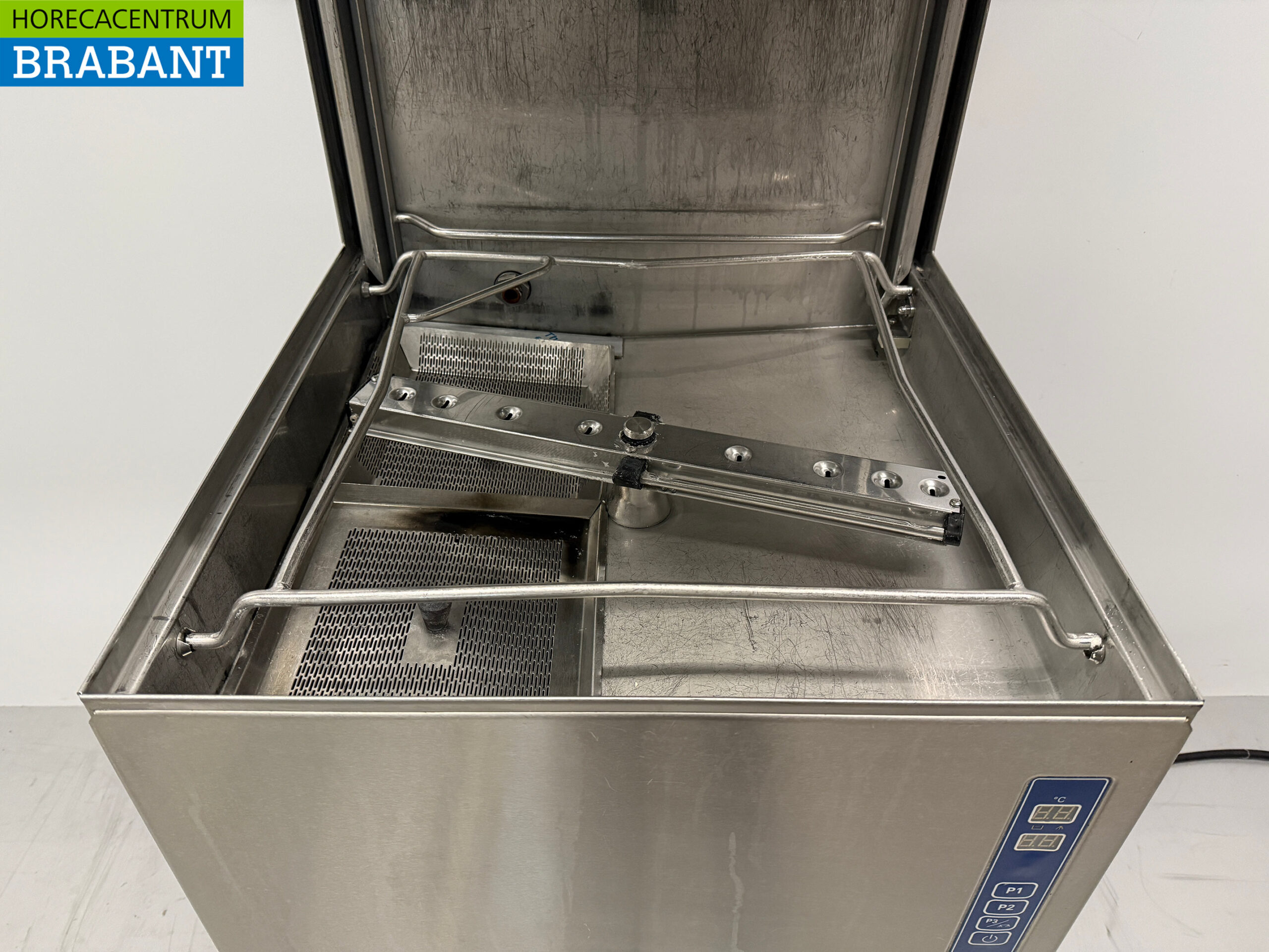 Edelstahl Rhima Durchschubspülmaschine 400V Horeca – Bild 4