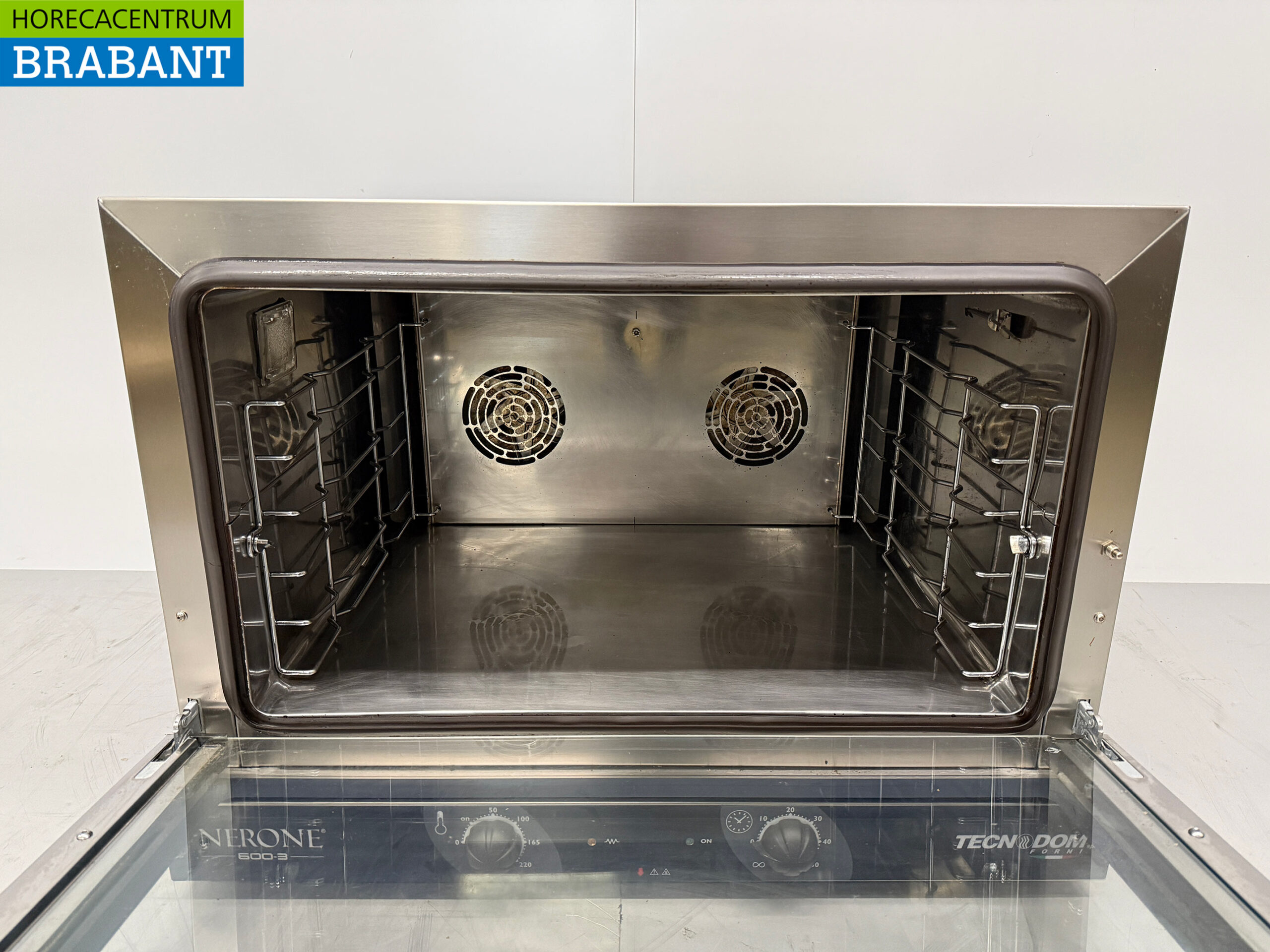 Nerone Heißluftbackofen aus Edelstahl 3 x 60/40 cm 230V Horeca – Bild 4