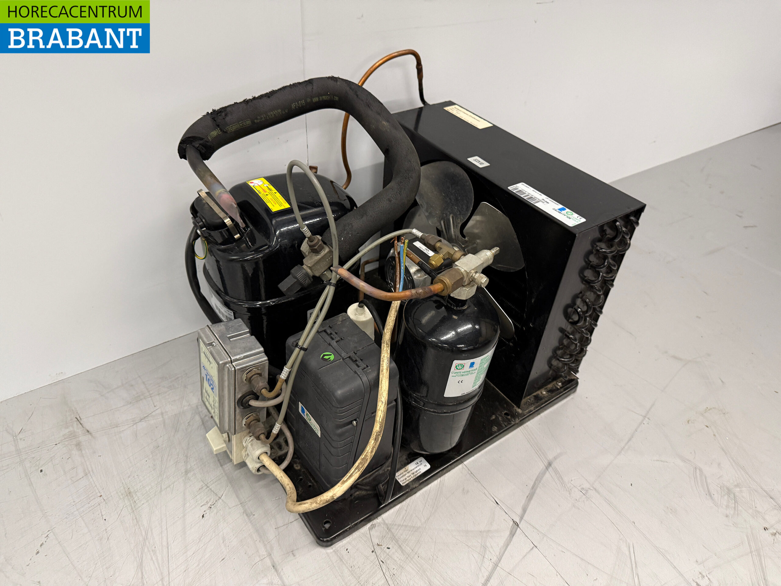 Tecumseh Kühlmotor Kühlgruppe Kühlaggregat HP 1 HP 230V Horeca – Bild 3