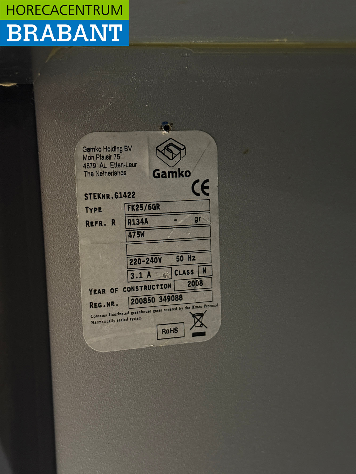 Gamko Fasskühler 6 x 20 Liter 111 cm 230V Horeca – Bild 5