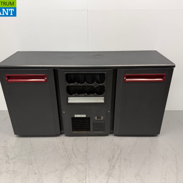 Gamko Bar-Kühlschrank mit Flaschennest und 2 Türen 167 cm 230V Horeca