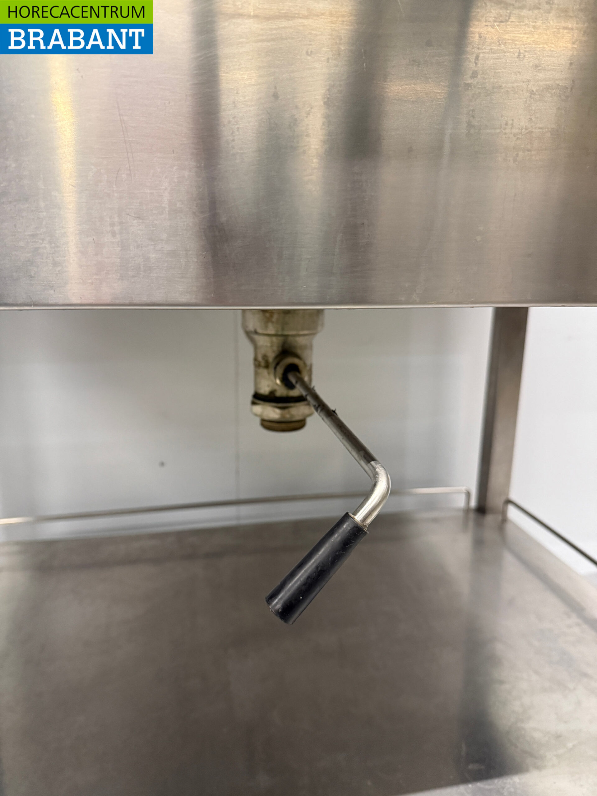 Edelstahlspüle Spüle 100 x 72,5 x 90 cm Catering – Bild 6