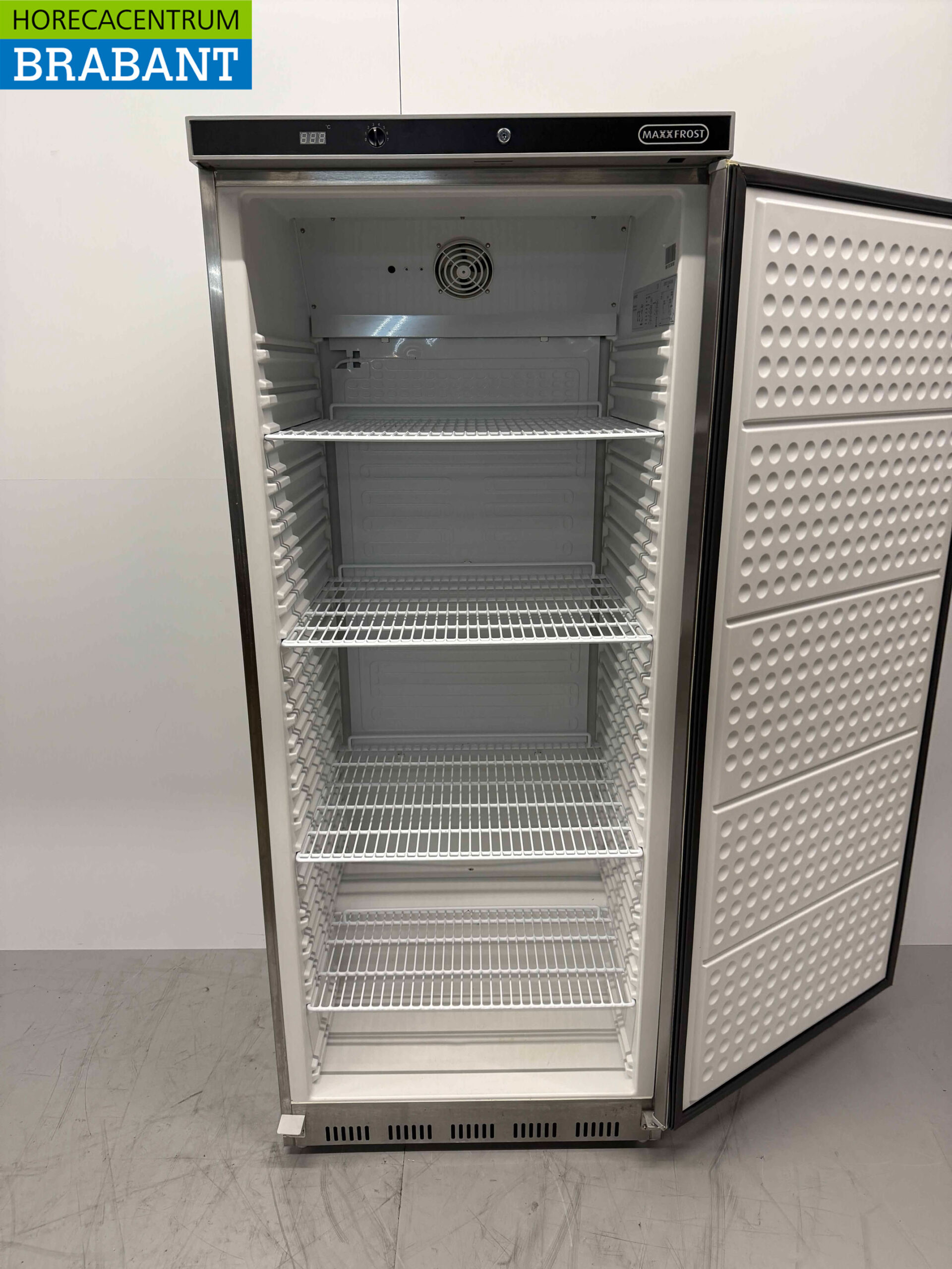 Edelstahl Maxxfrost Kühlschrank 476 Liter 230V Horeca – Bild 4