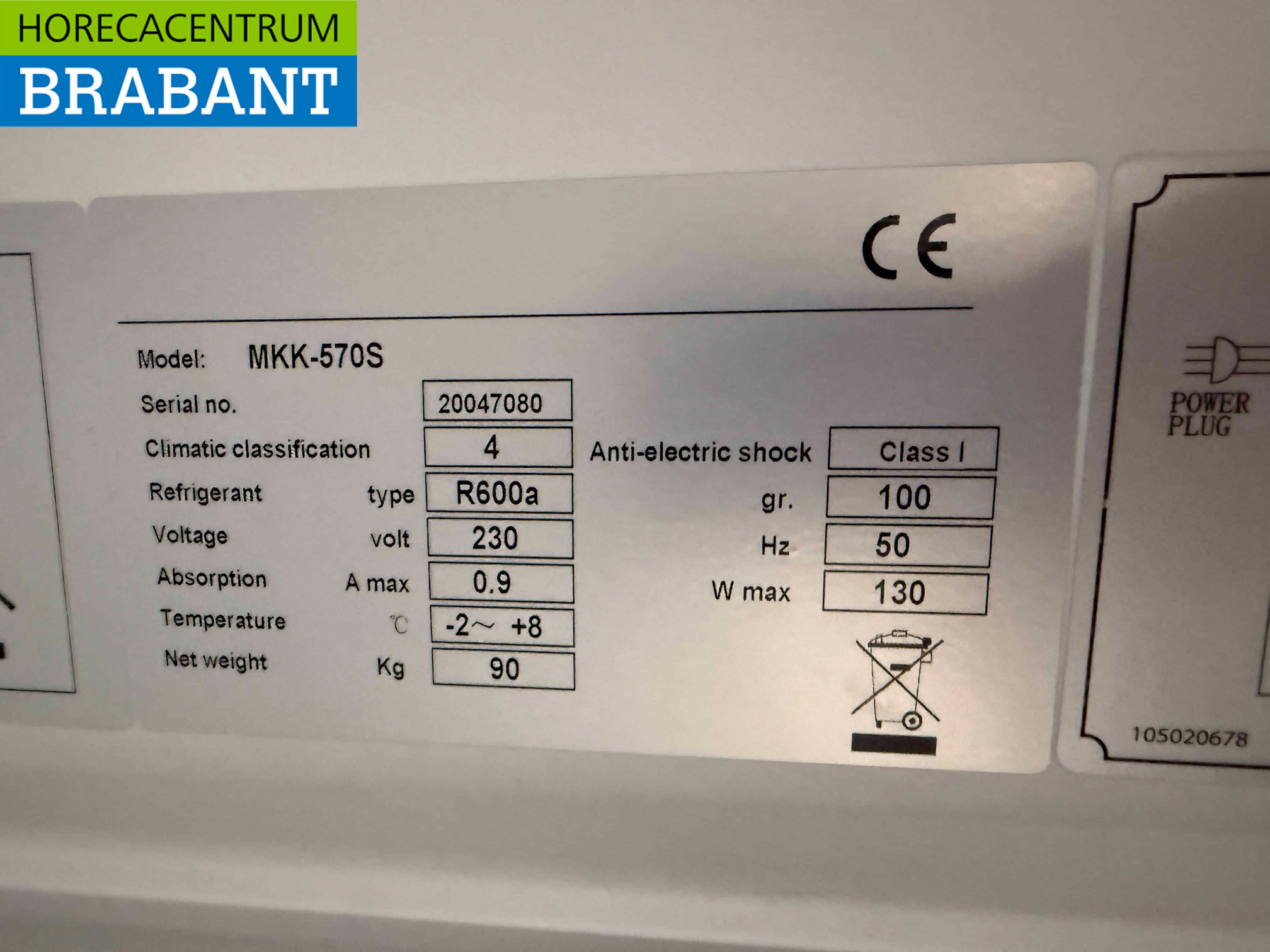 Edelstahl Maxxfrost Kühlschrank 476 Liter 230V Horeca – Bild 5