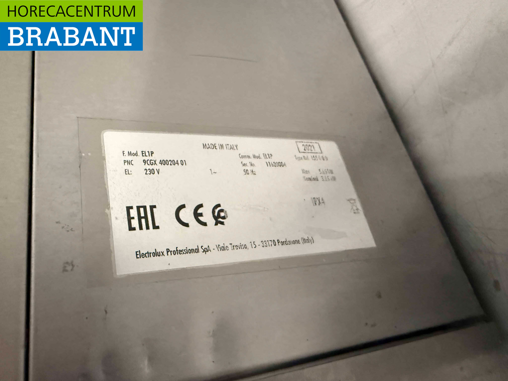 Edelstahl Electrolux EL1P Geschirrspüler mit Ablaufpumpe 230V Horeca – Bild 5