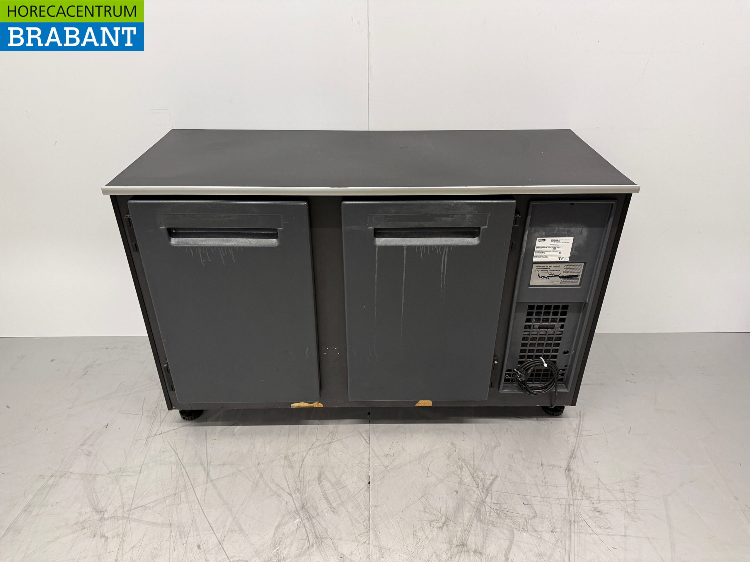 Bar-Kühlschrank 2 Türen 138,5 cm 230V Horeca