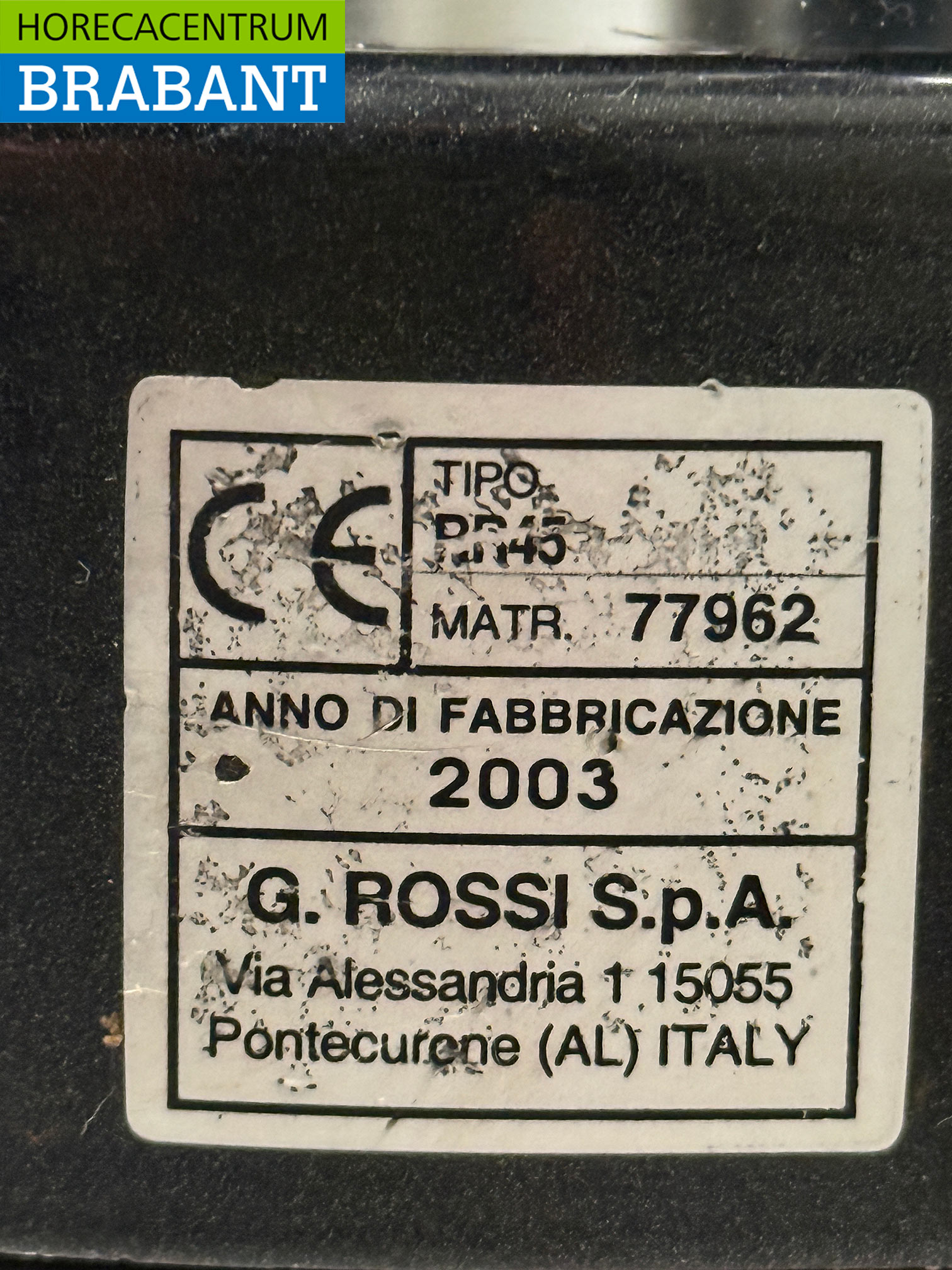 Gino Rossi Bohnenmühle mit Reservoir 230V Catering – Bild 5