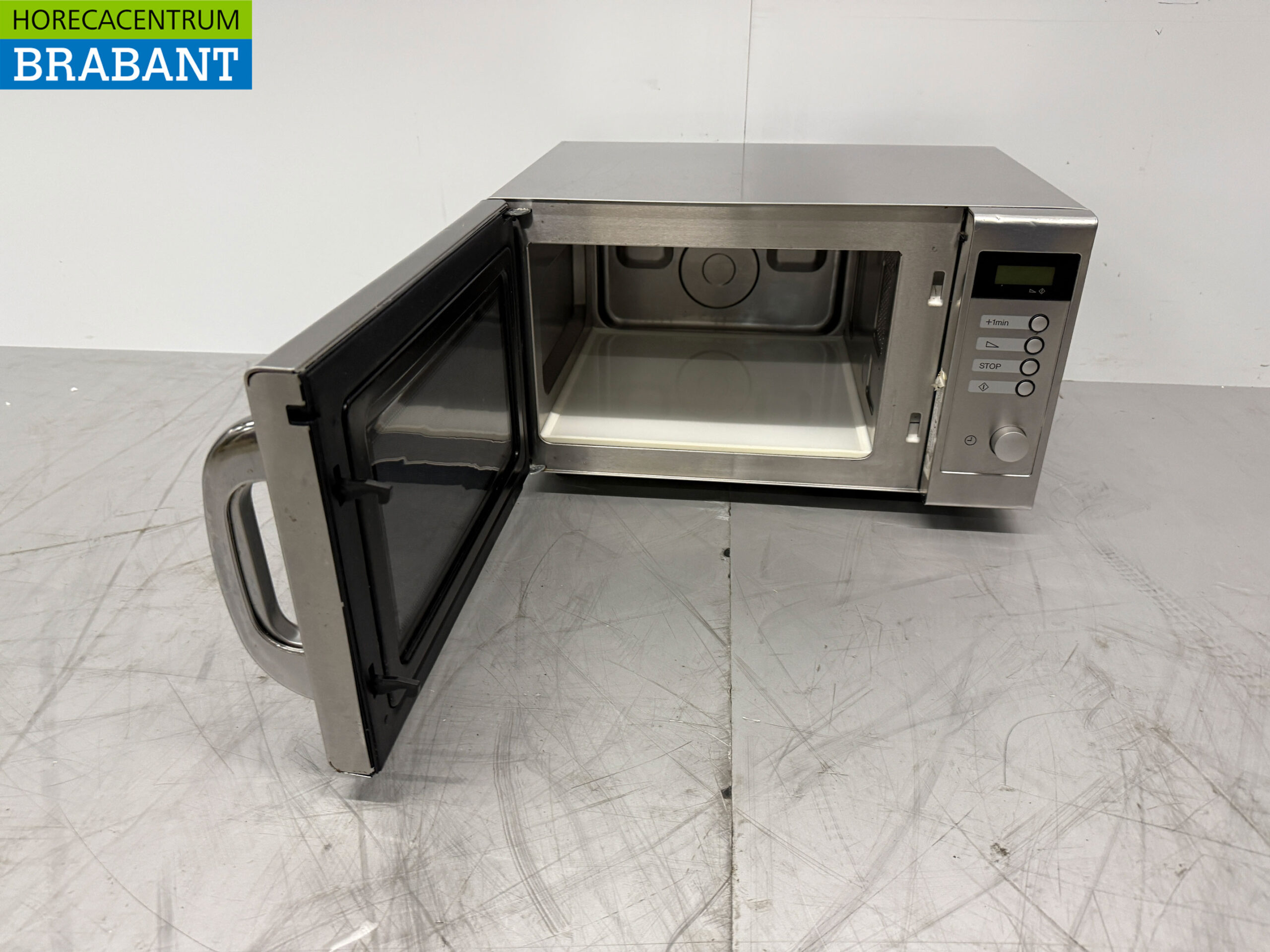 Edelstahl Samsung Mikrowelle 1000 Watt 230V Catering (kopie) – Bild 4