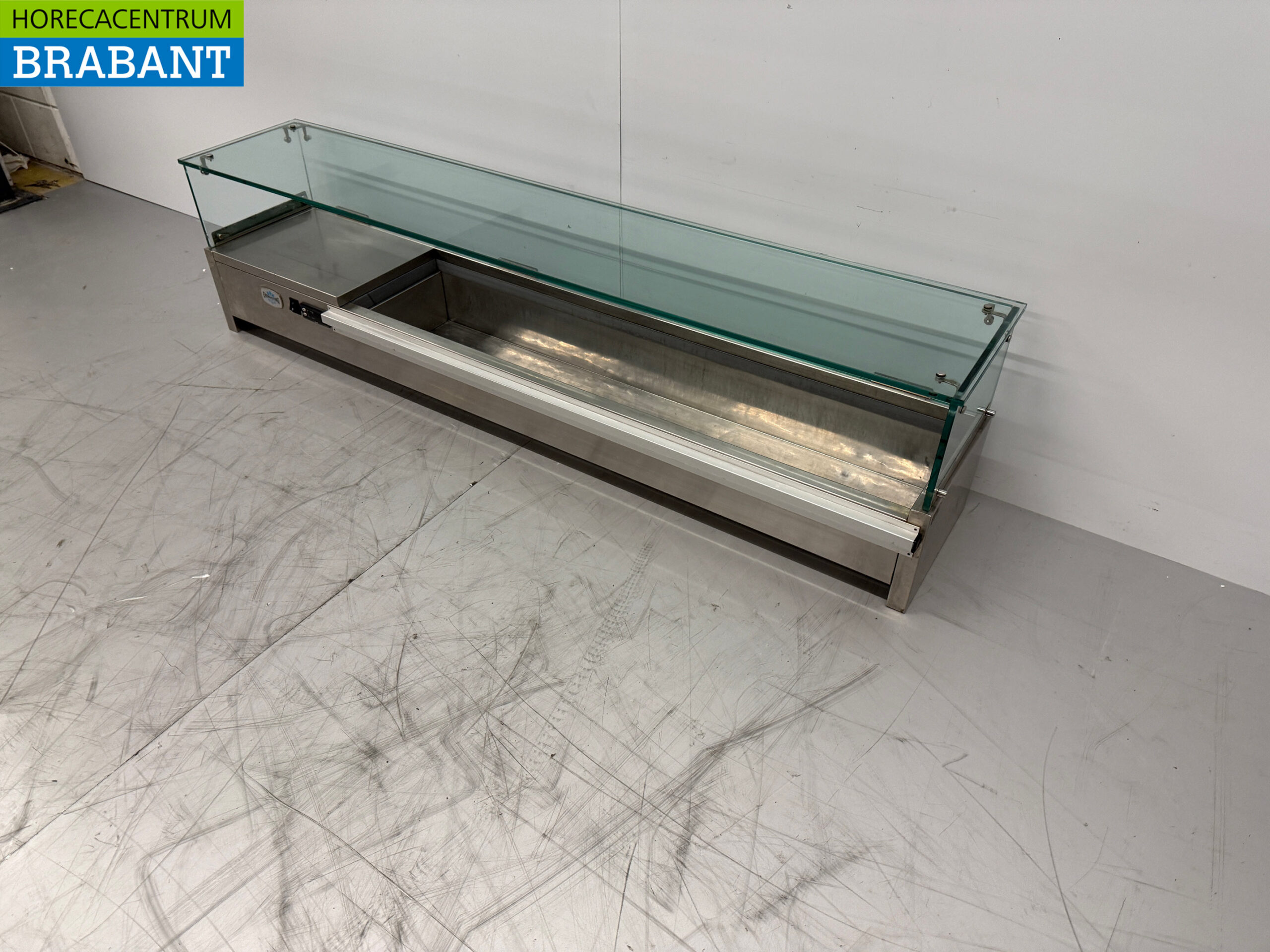 Edelstahl Everlasting Saladette 159,5 cm 230V Horeca – Bild 2