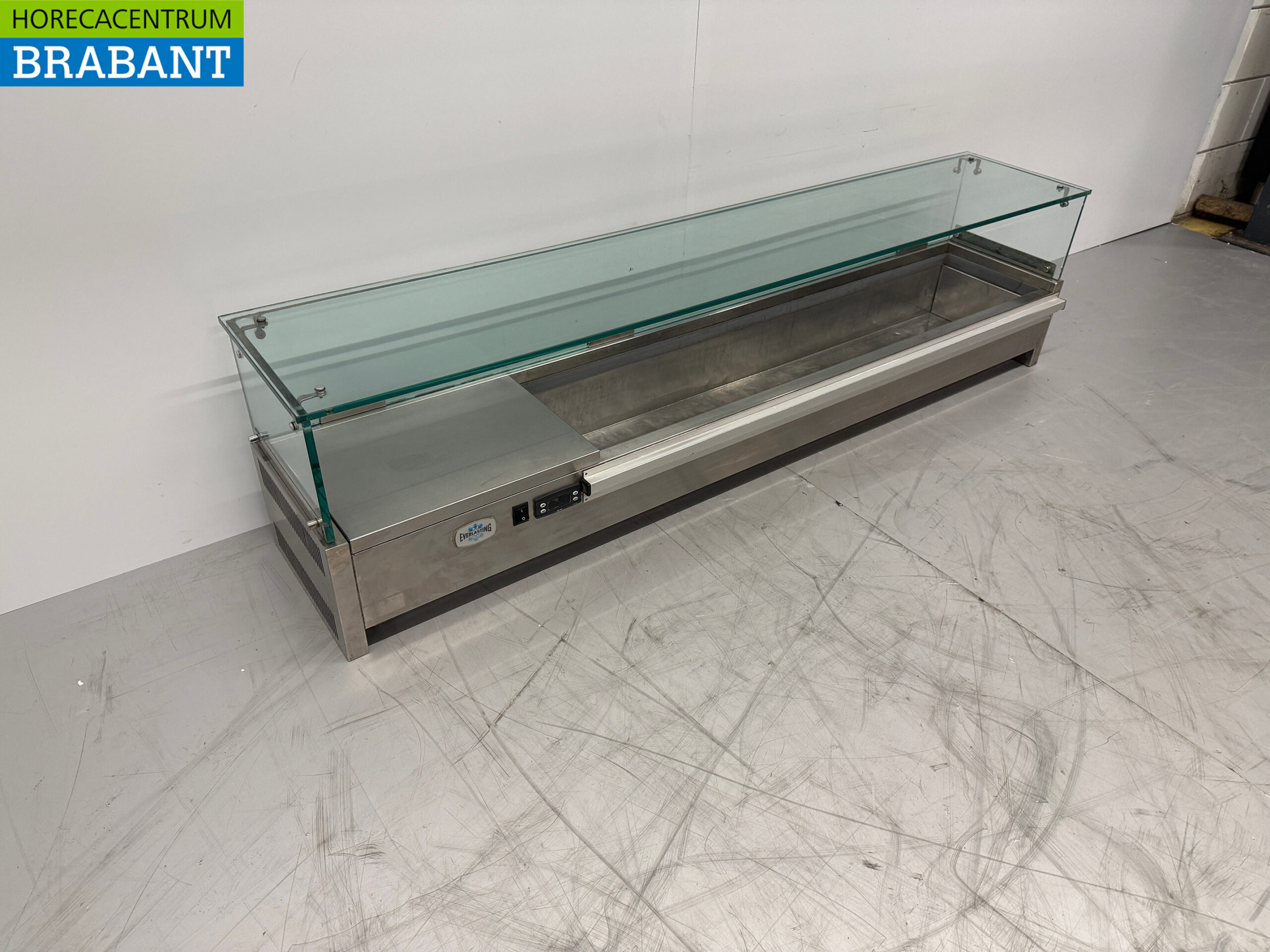 Edelstahl Everlasting Saladette 159,5 cm 230V Horeca – Bild 3