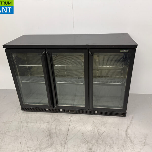 Gamko Bar Cooler 3 Glas-Scharniertüren 135 cm 230V Horeca