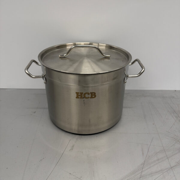 Edelstahl HCB Kochtopf Suppentopf 25 x 19 cm 9 Liter Catering