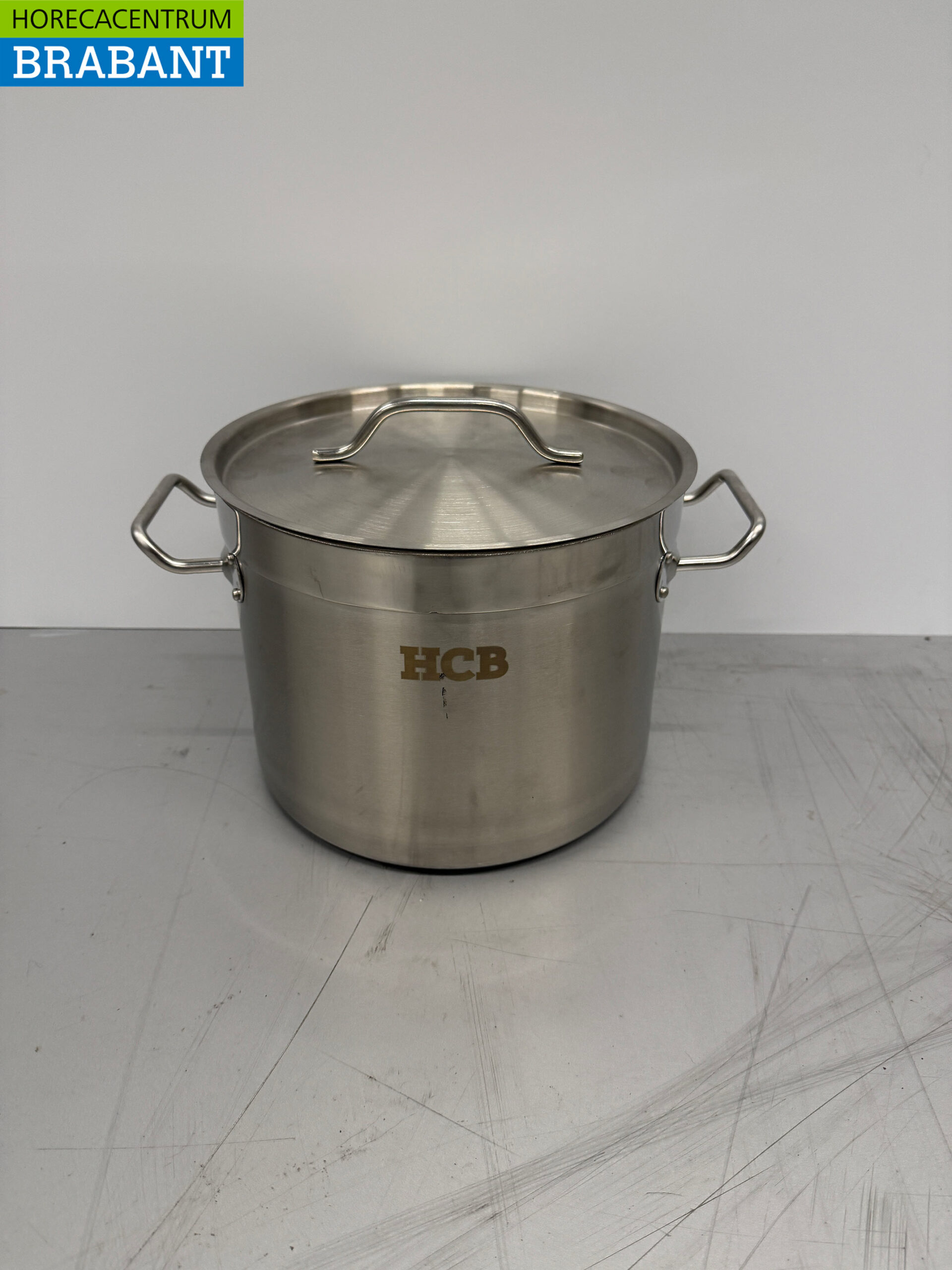 Edelstahl HCB Kochtopf Suppentopf 25 x 19 cm 9 Liter Catering
