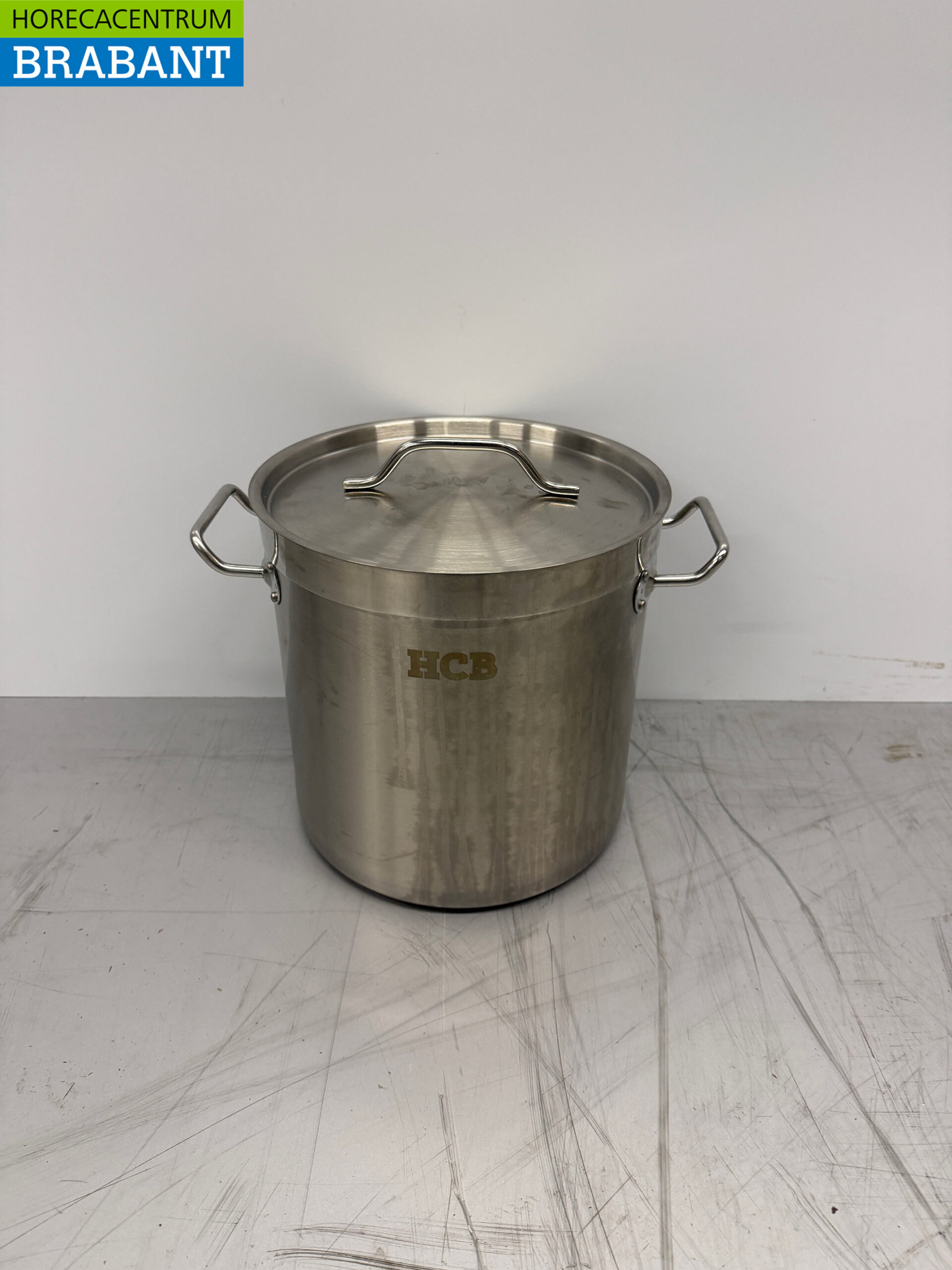 Edelstahl Suppentopf Kochtopf Induktion 26 x 26 cm 12 Liter Catering